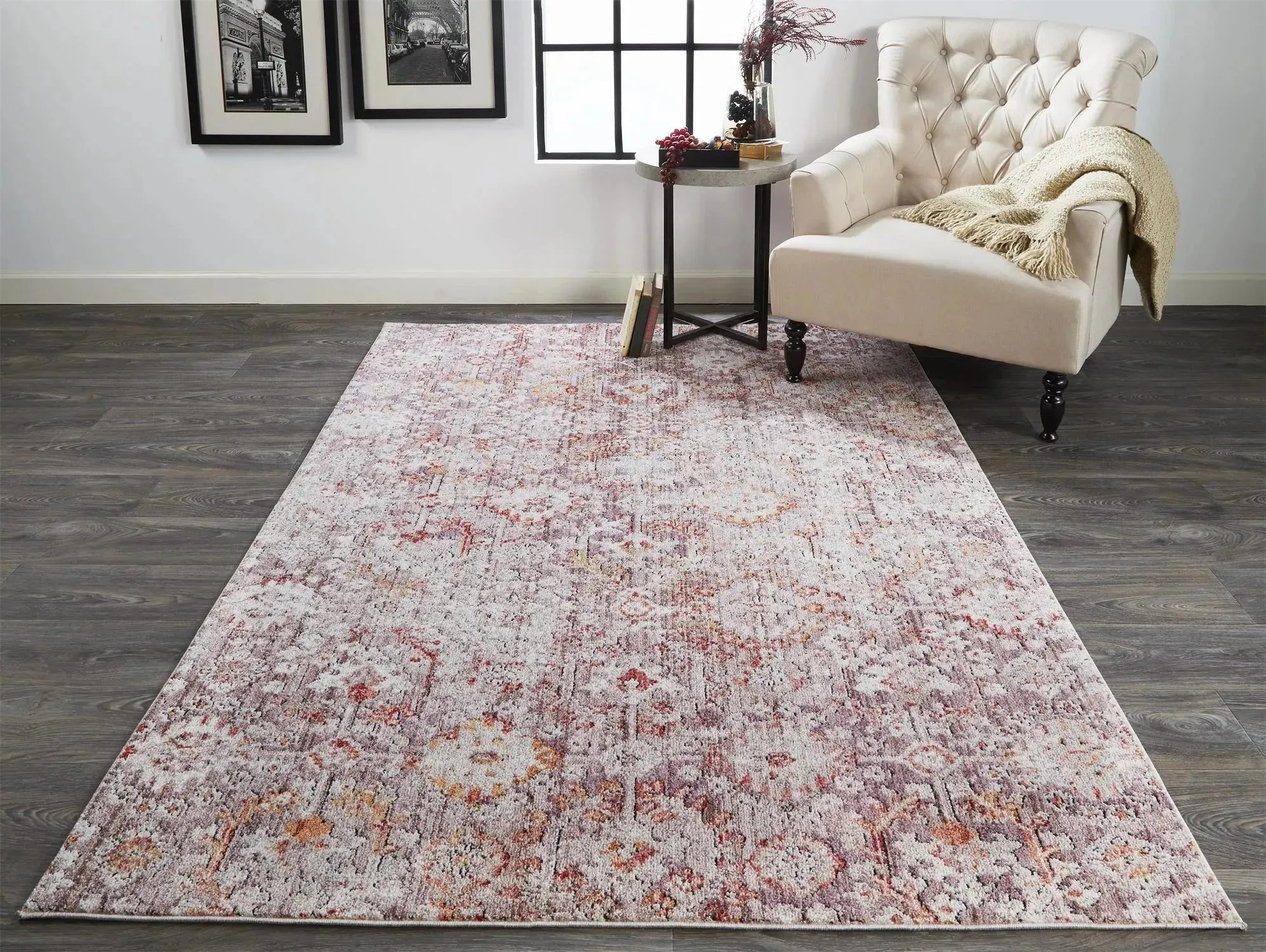 Armant 8803946F Pink/Grey Rug