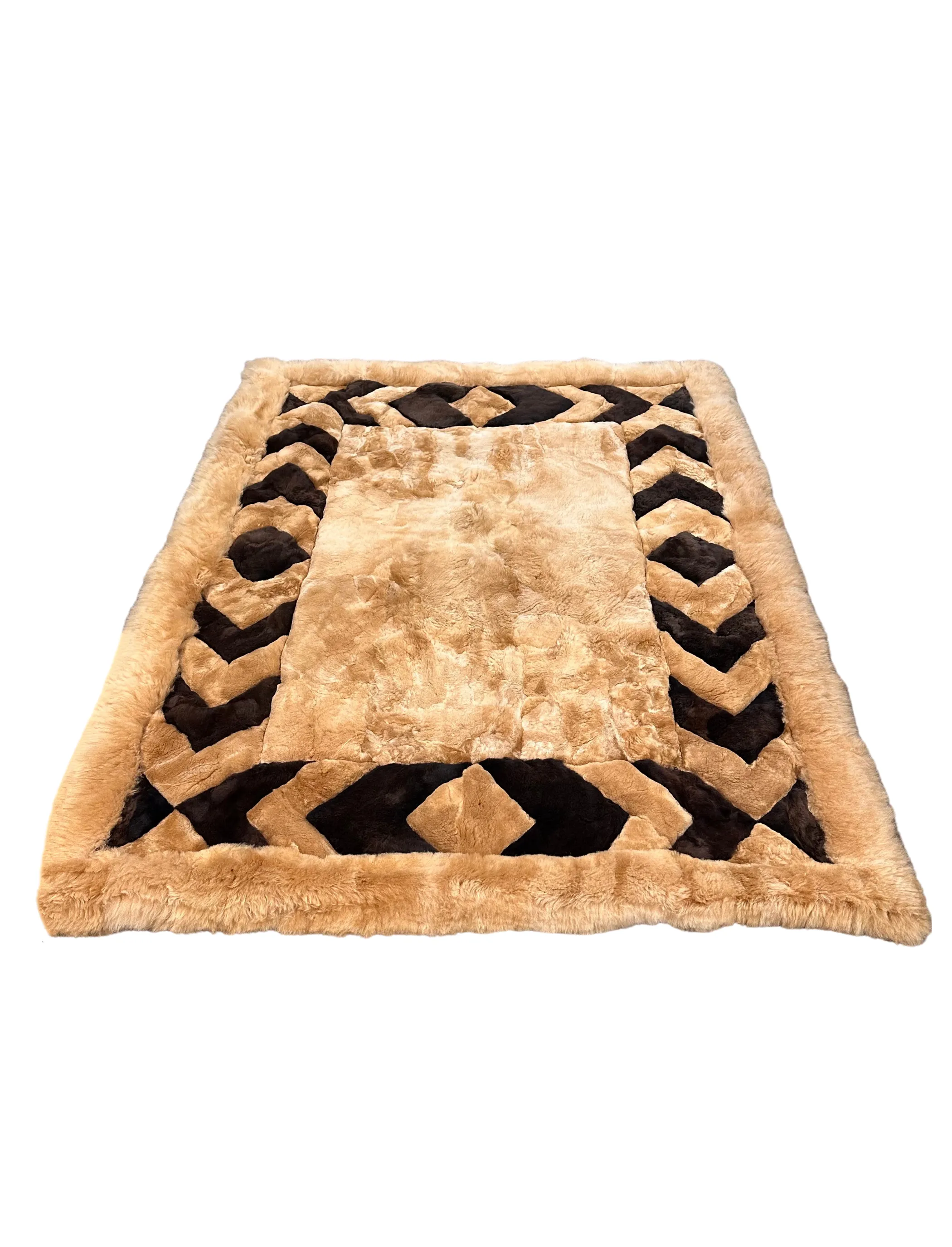 Arrows Geometric Alpaca Rug (4.5x6 ft)
