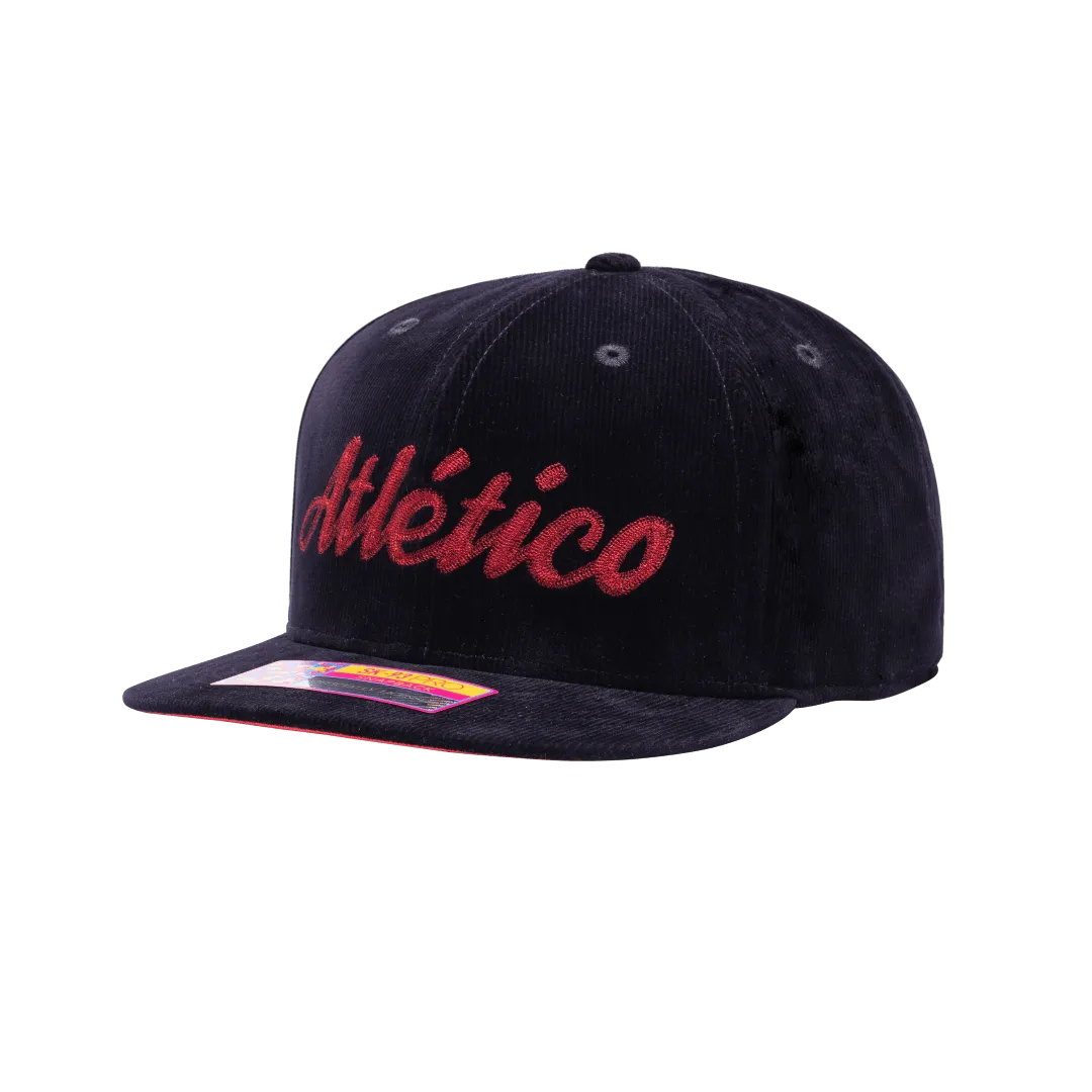 Atletico Madrid Plush Snapback Hat