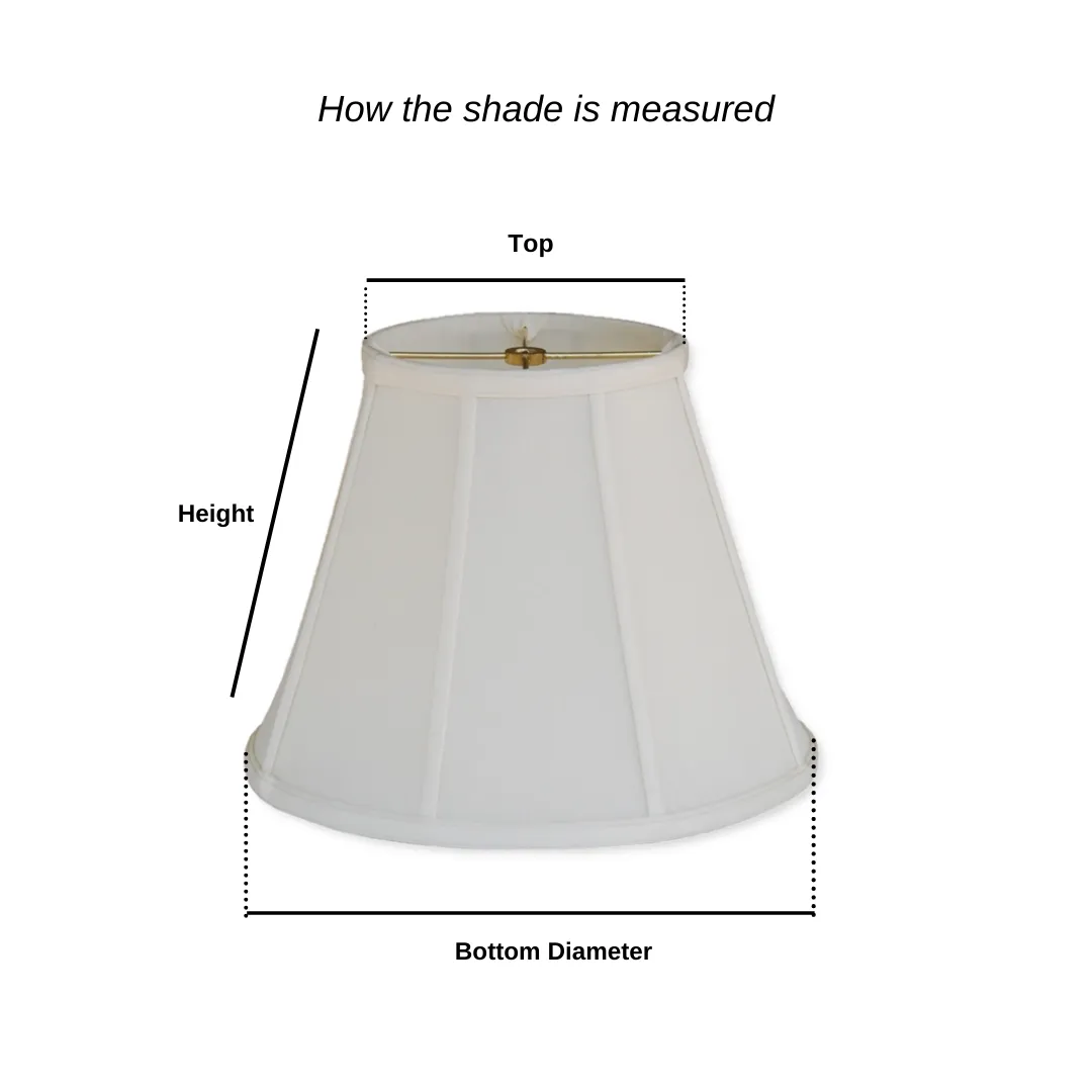Basic Empire Lampshade in Linen