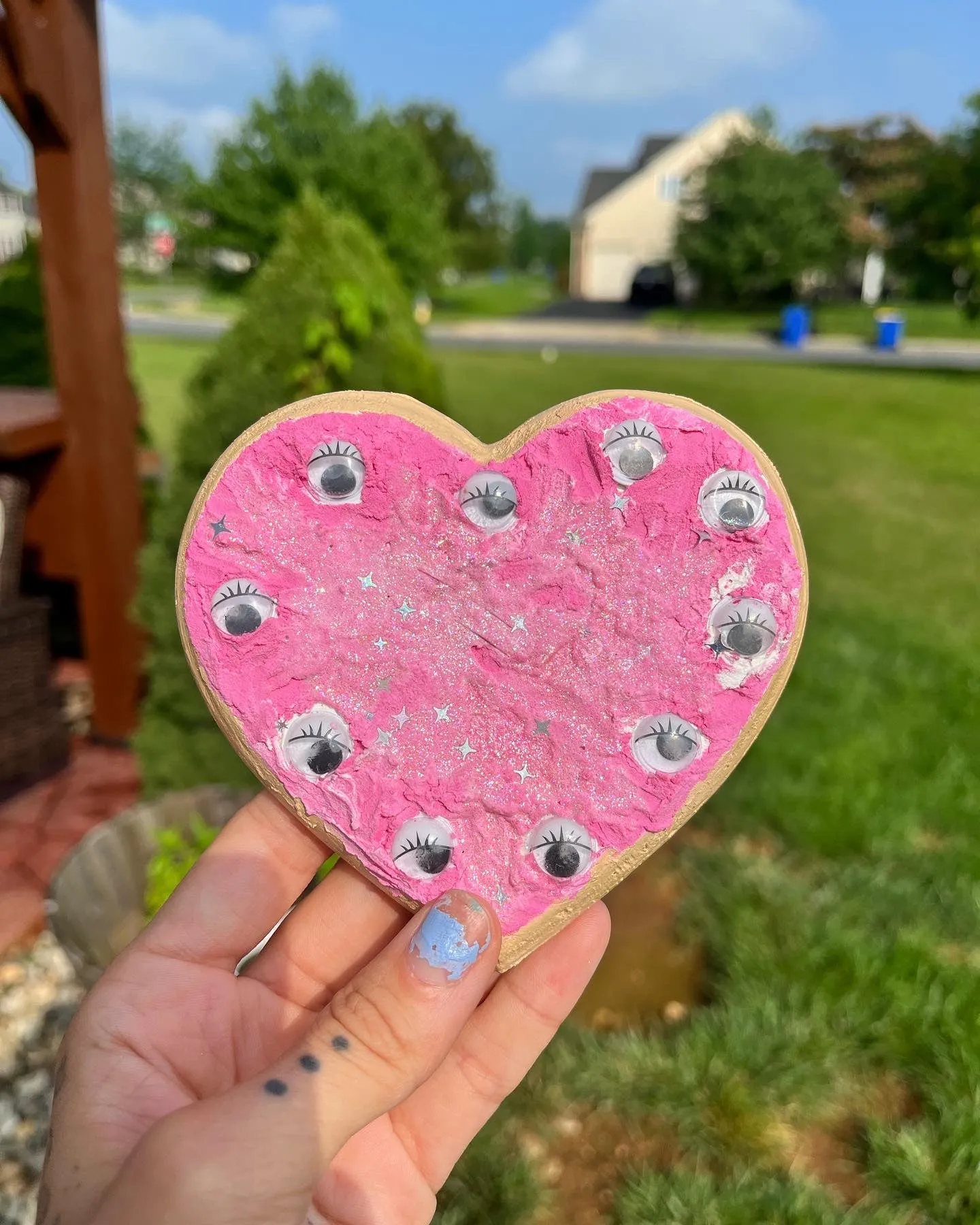 Biblically Accurate Cookie Wooden Plaque Painting