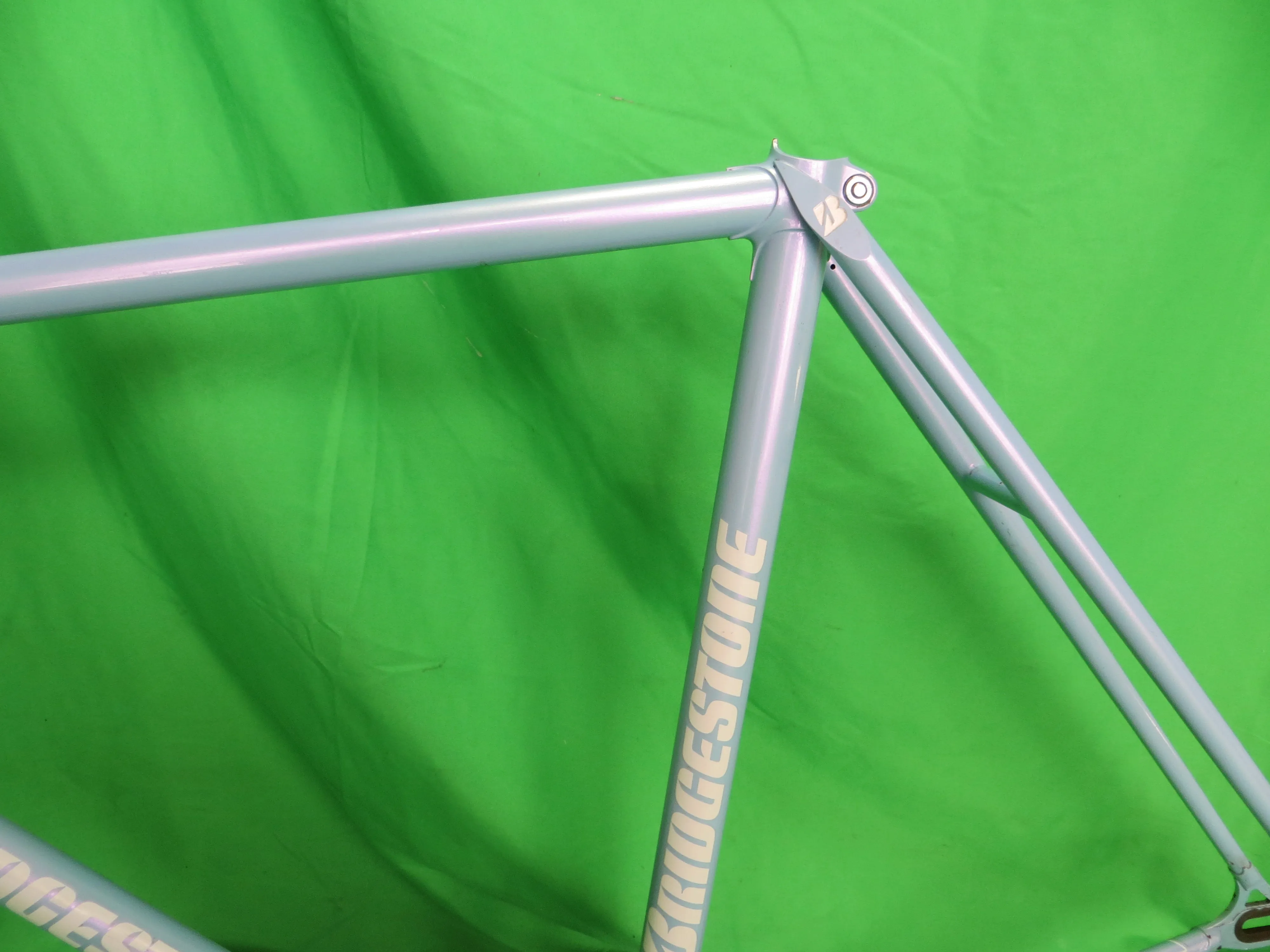 Bridgestone Tange No.3 // Grayish Pearl Light Blue  // 52.5cm