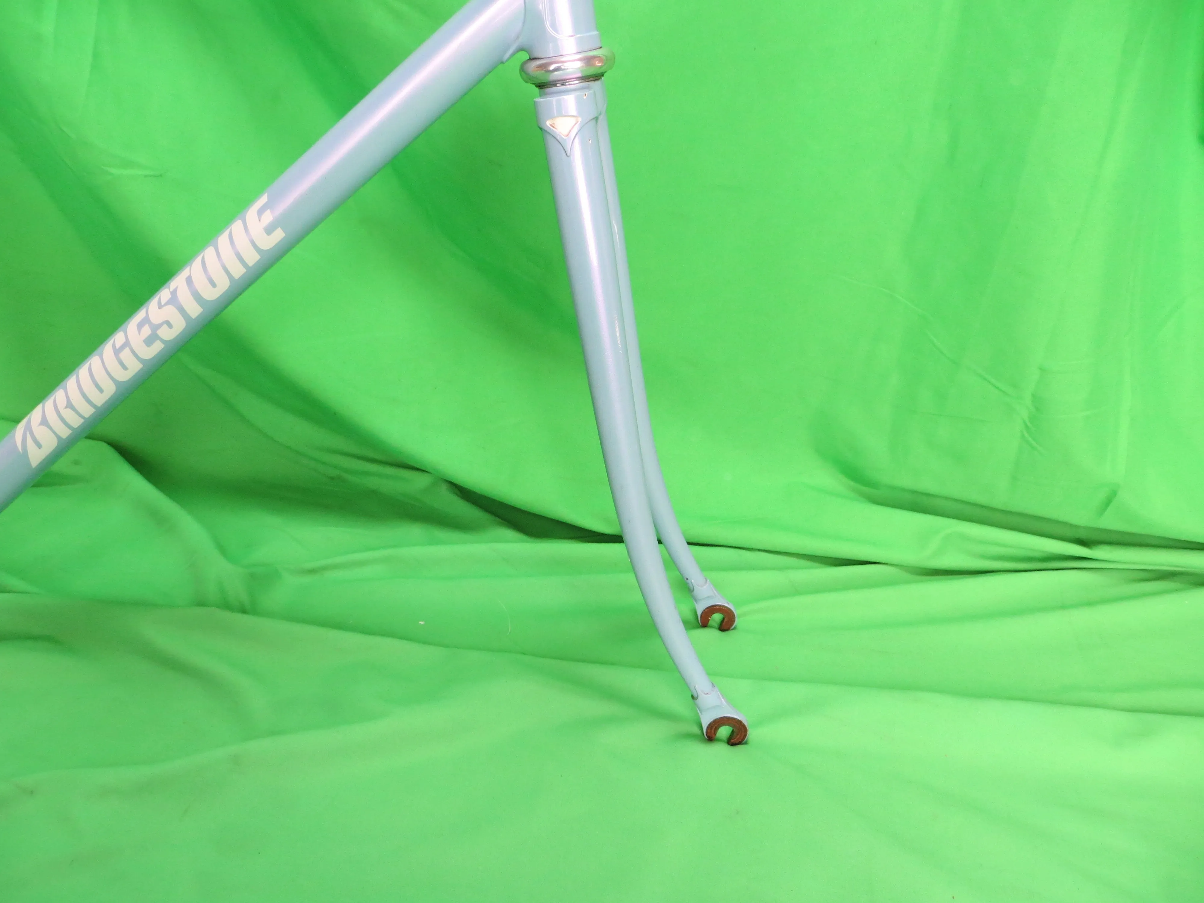 Bridgestone Tange No.3 // Grayish Pearl Light Blue  // 52.5cm