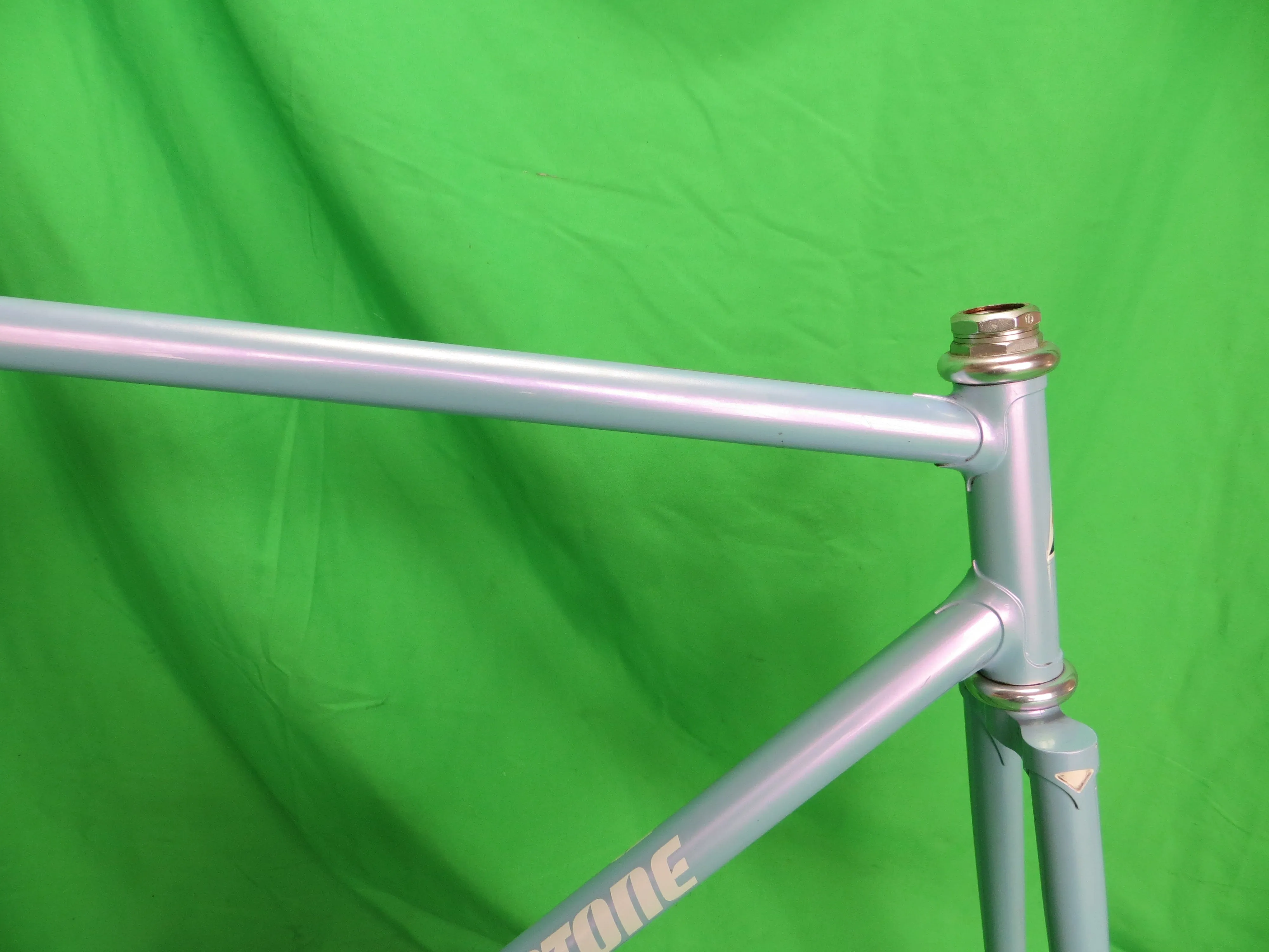 Bridgestone Tange No.3 // Grayish Pearl Light Blue  // 52.5cm