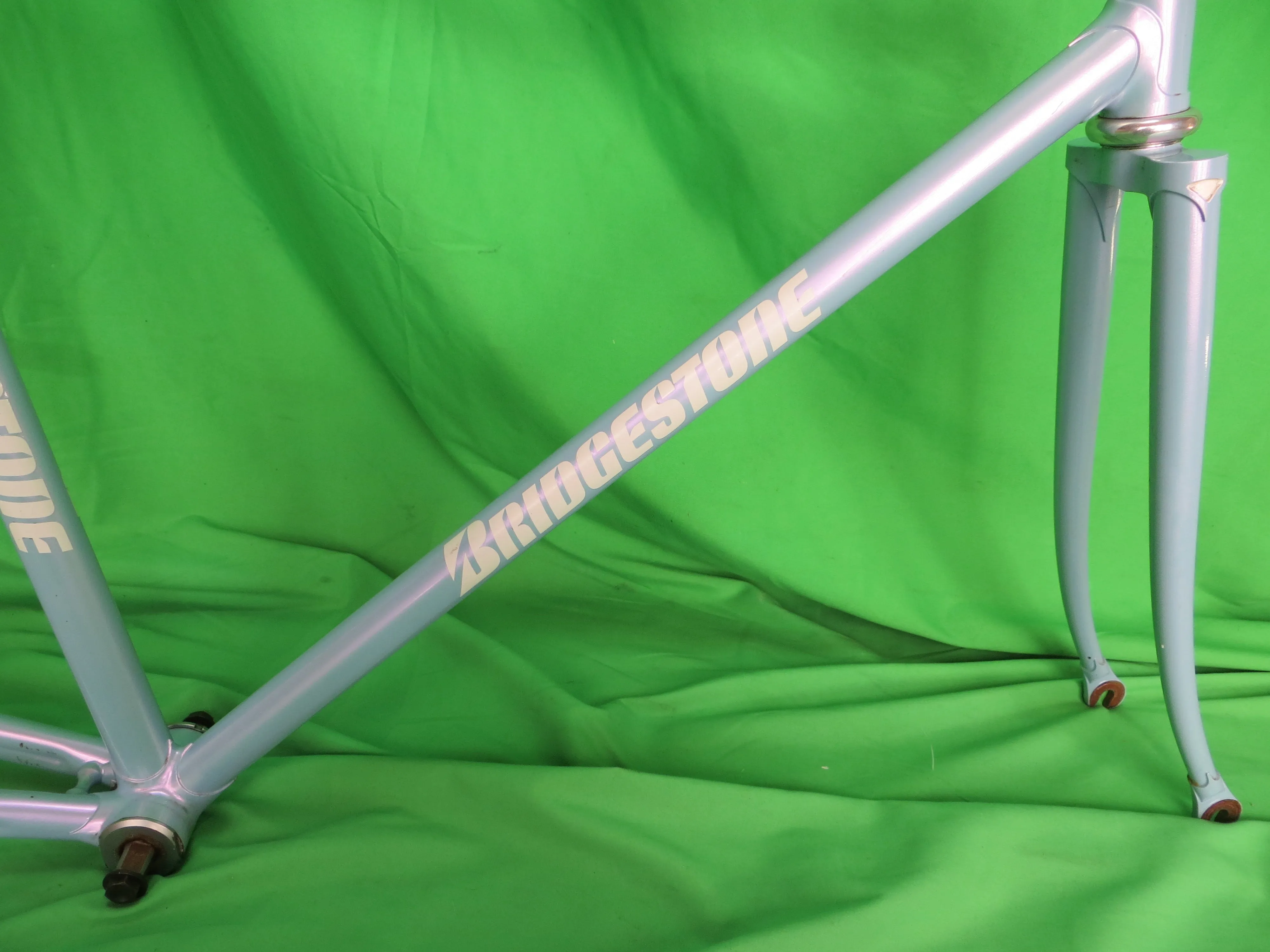 Bridgestone Tange No.3 // Grayish Pearl Light Blue  // 52.5cm