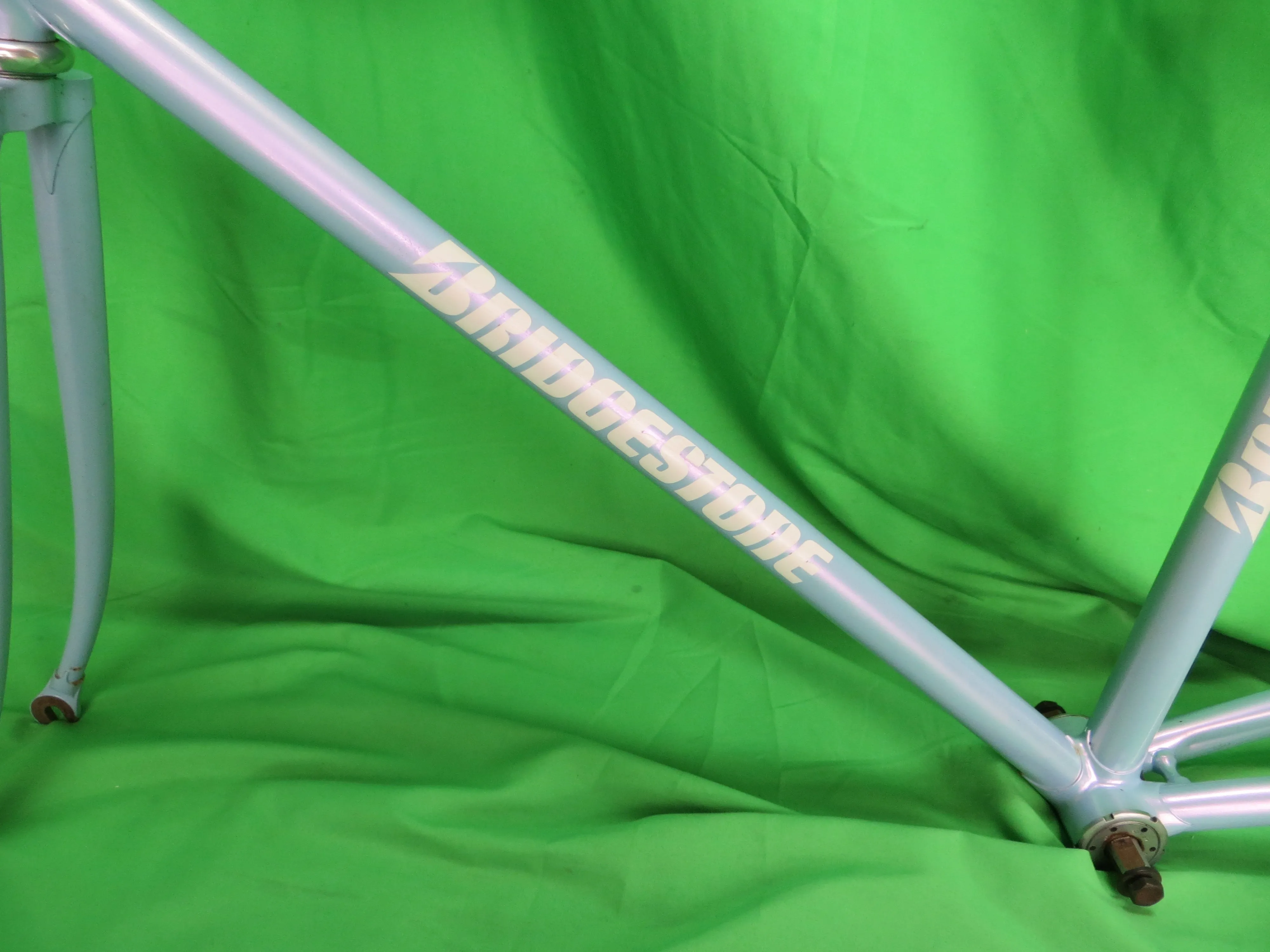 Bridgestone Tange No.3 // Grayish Pearl Light Blue  // 52.5cm