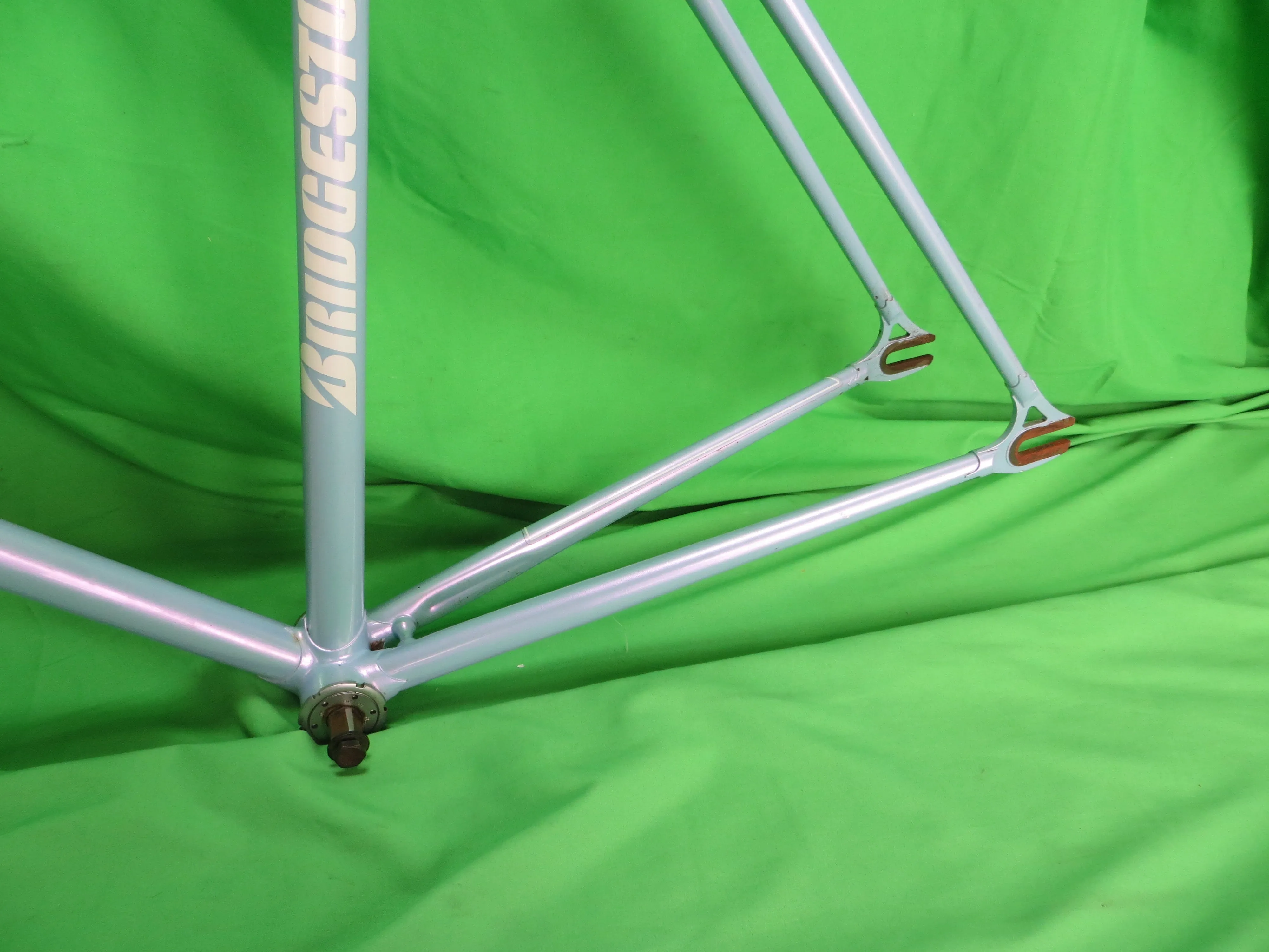 Bridgestone Tange No.3 // Grayish Pearl Light Blue  // 52.5cm