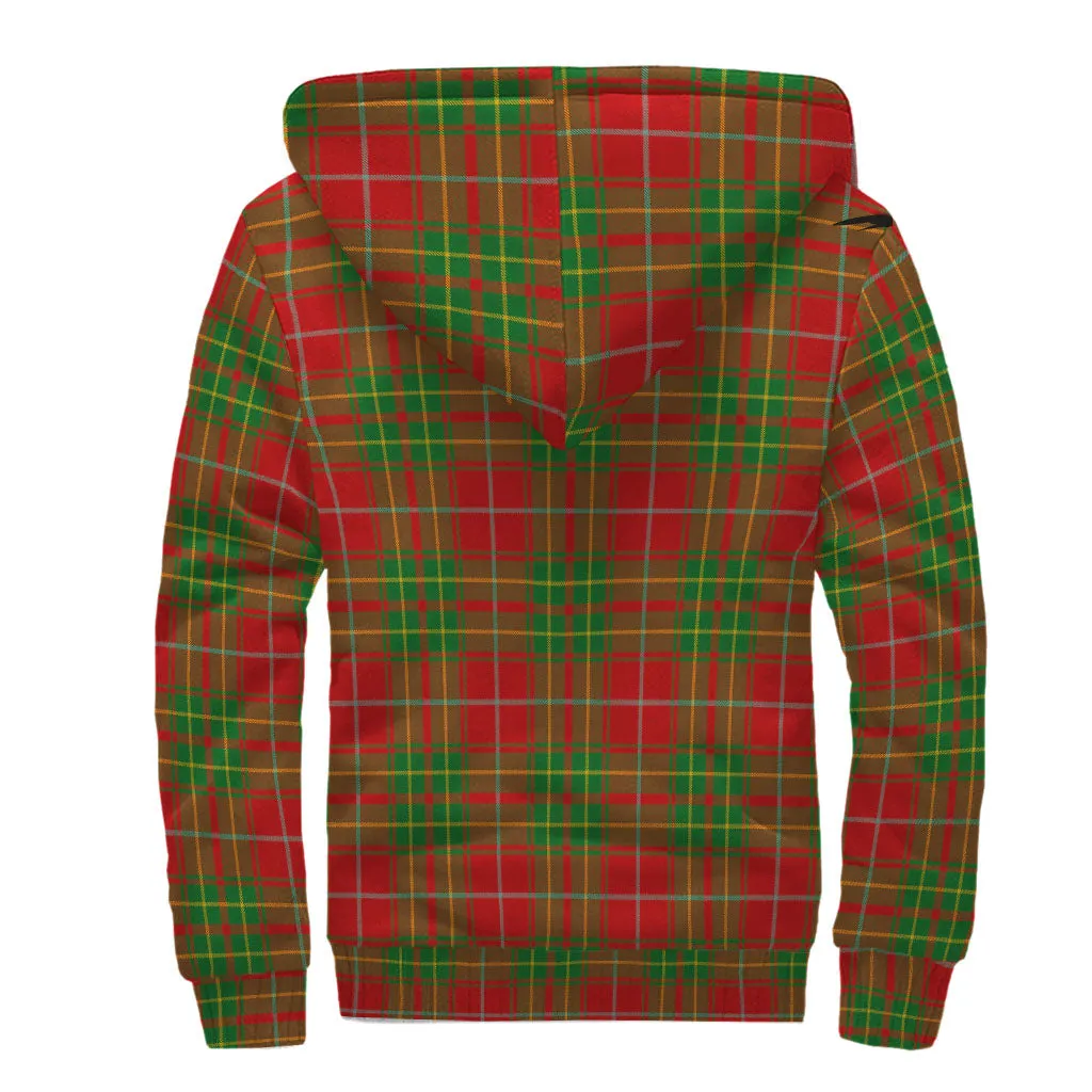 Burnett Tartan Sherpa Hoodie