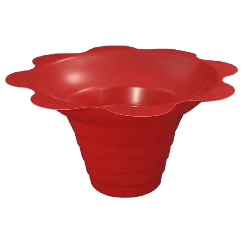 Case of 1000 Small Flower Cups (4 ounce, mixed colors)