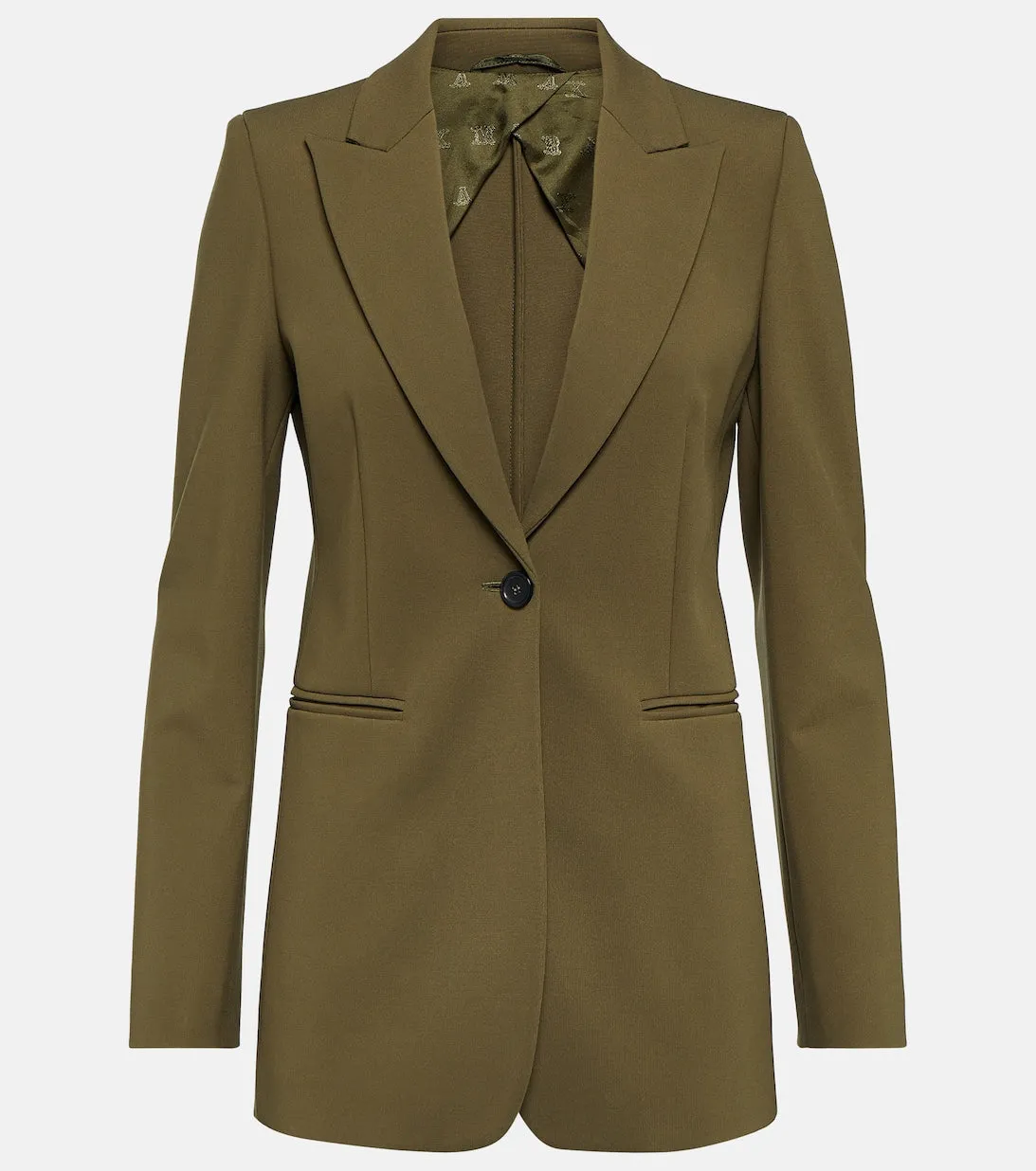 Circeo blazer in MAX MARA jersey, green