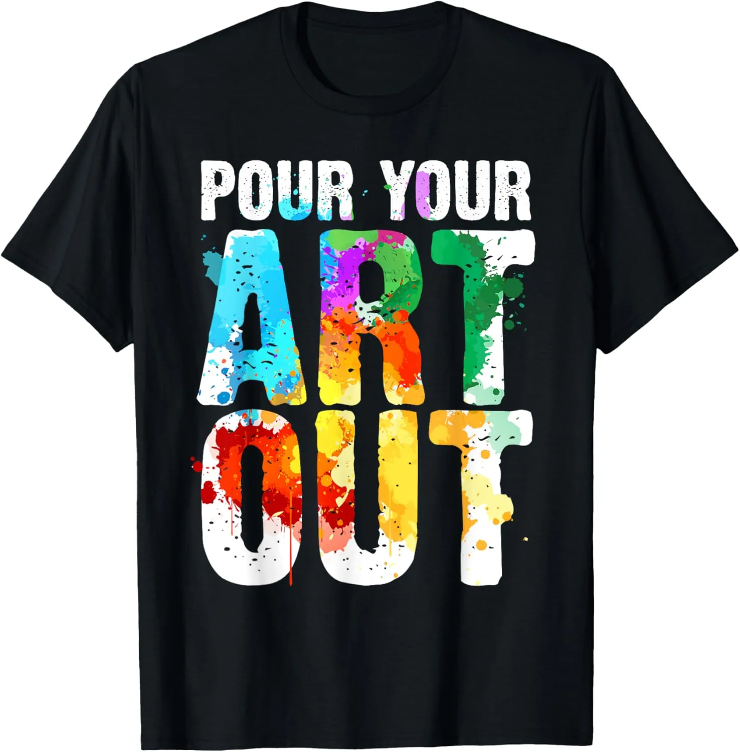 Cool Artist For Men Women Painter Art Teacher Paint Artists T-Shirt