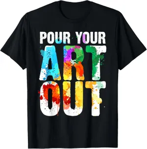 Cool Artist For Men Women Painter Art Teacher Paint Artists T-Shirt