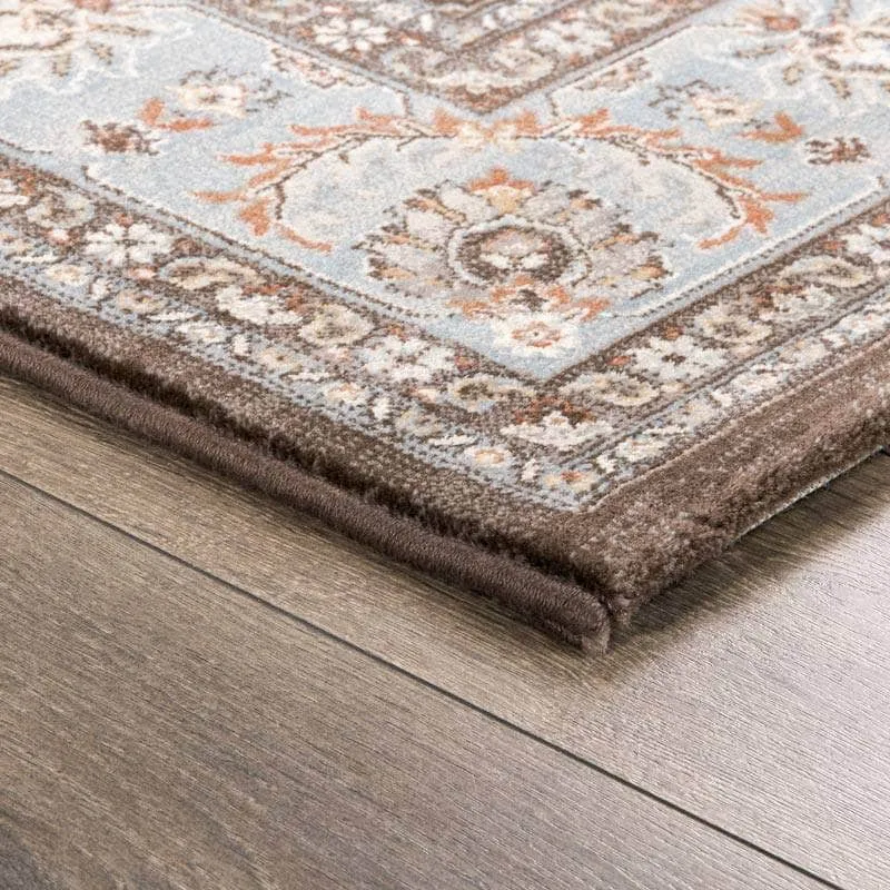 Da Vinci Blue Traditional Rug - Multiple Sizes
