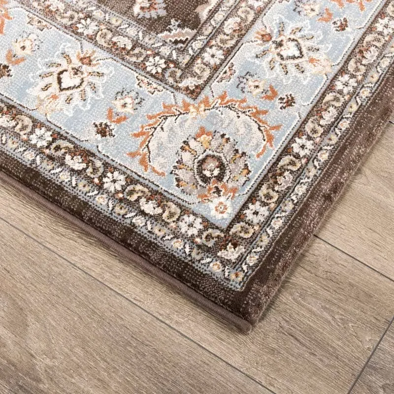 Da Vinci Blue Traditional Rug - Multiple Sizes