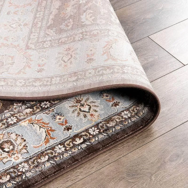 Da Vinci Blue Traditional Rug - Multiple Sizes
