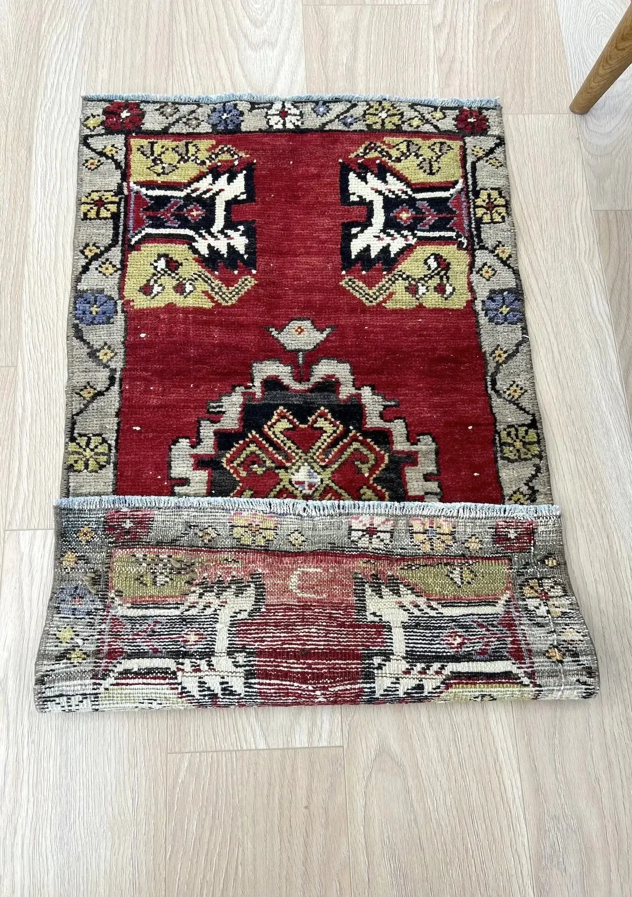 Etheline - Vintage Turkish Small Rug