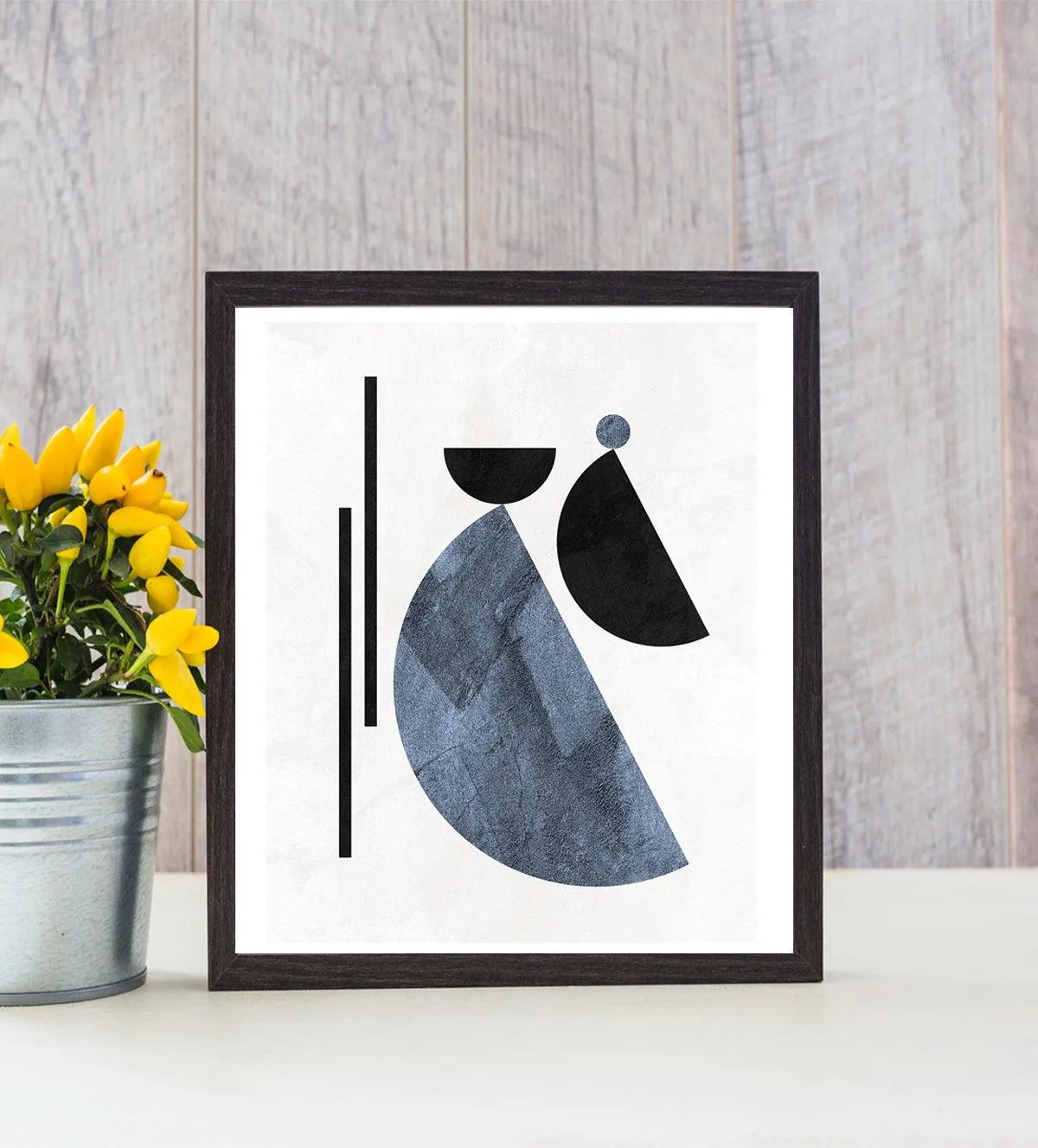 Ethereal Essence: Minimalist Woman on the Moon