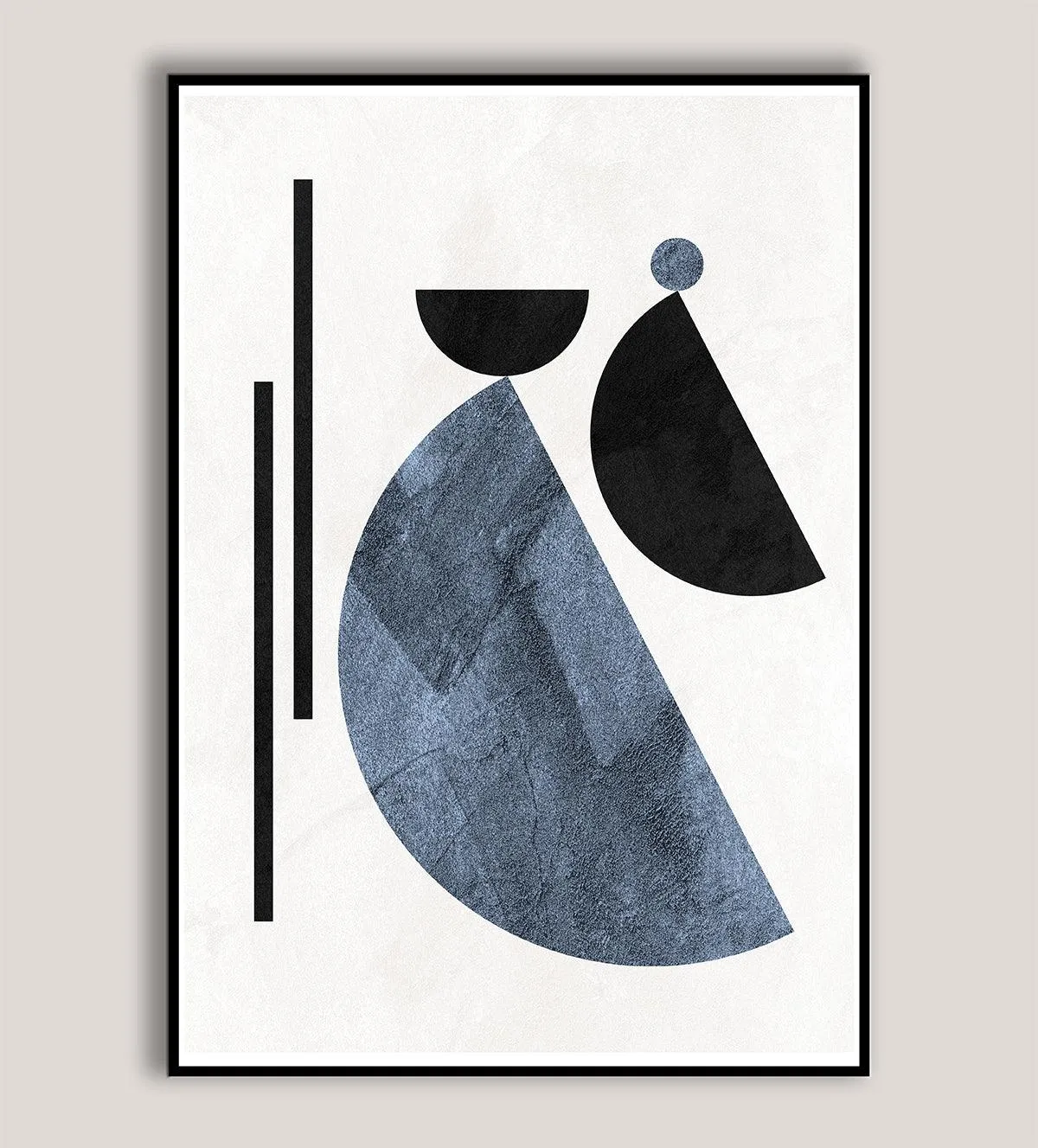Ethereal Essence: Minimalist Woman on the Moon