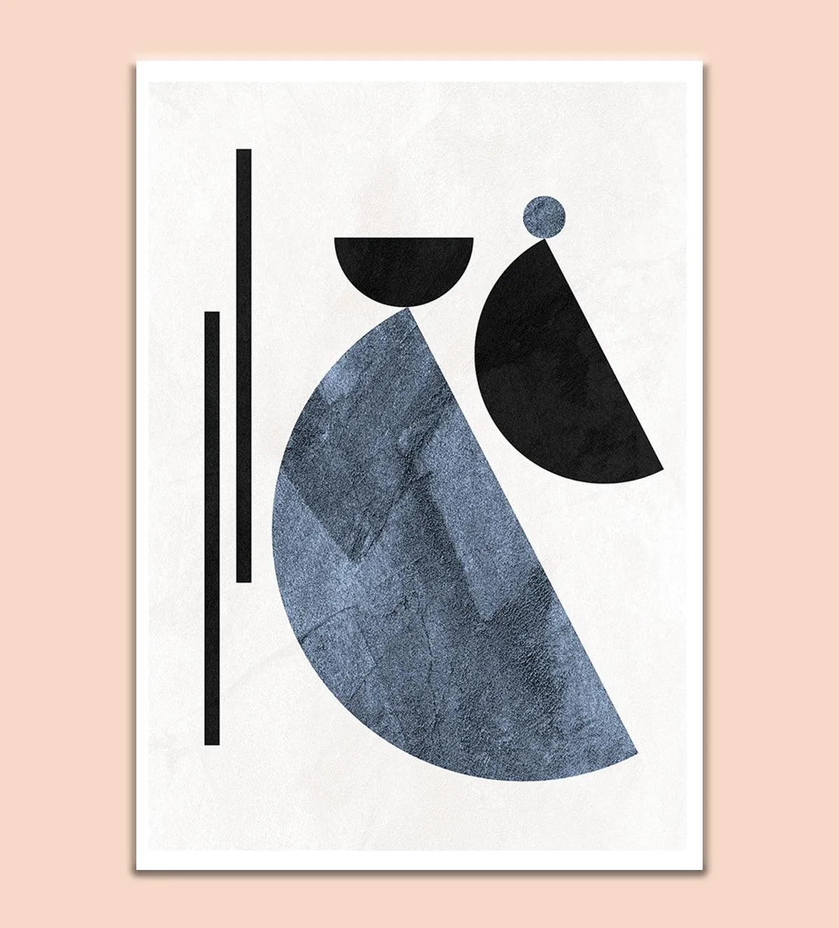 Ethereal Essence: Minimalist Woman on the Moon