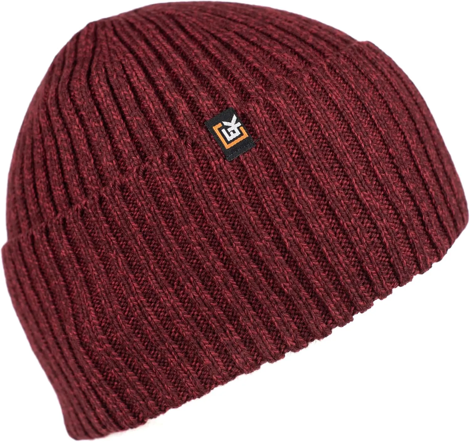 Evolution Knitwear Wool Rib Knit Beanie Hat for Men or Women - Super Soft Merino Wool - Made in The USA