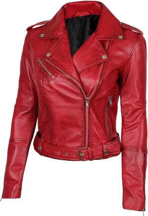 fjackets Leather Jackets For Women Real Lambskin Leather Outerwear Women Jackets