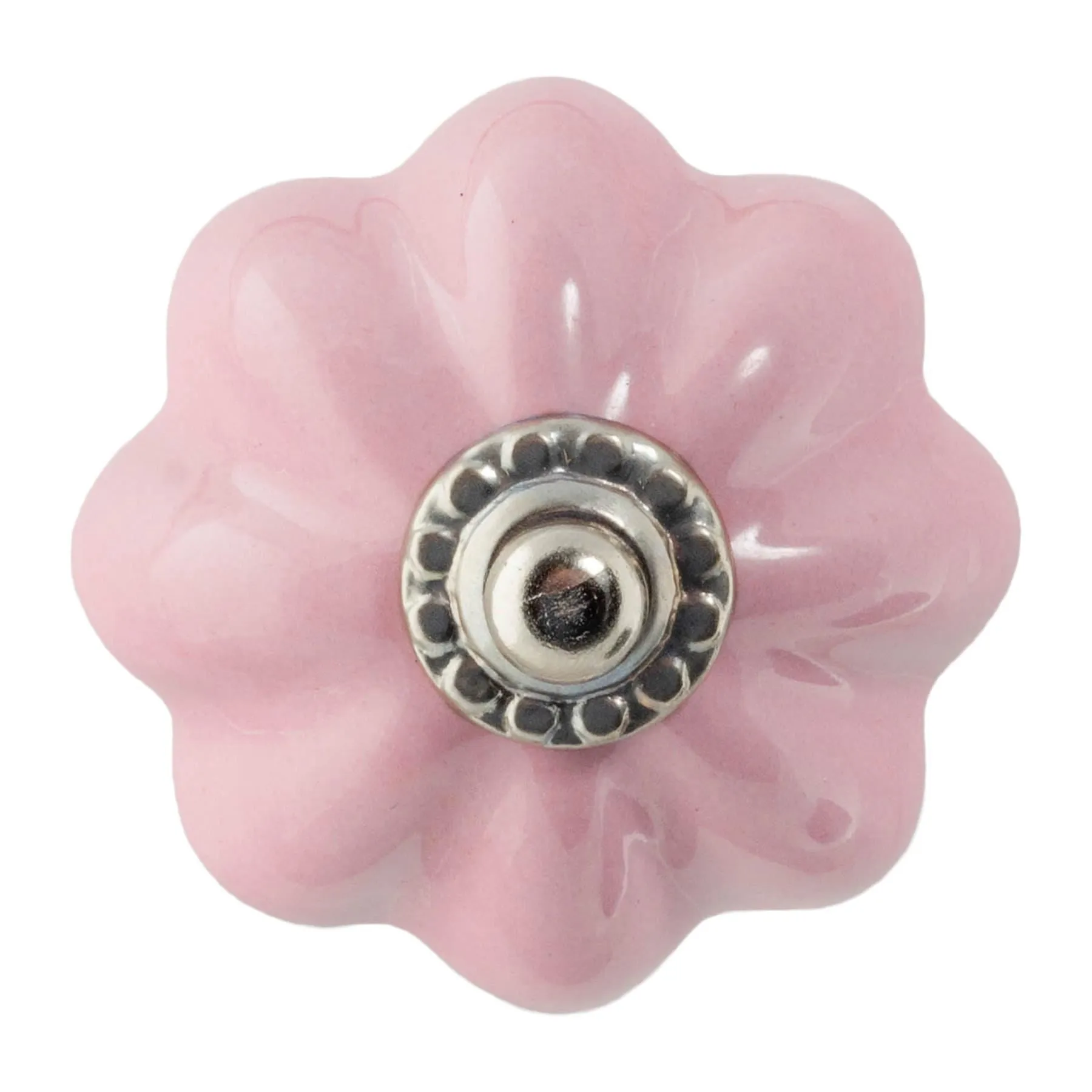 Floral Ceramic Cabinet Knob - By Nicola Spring