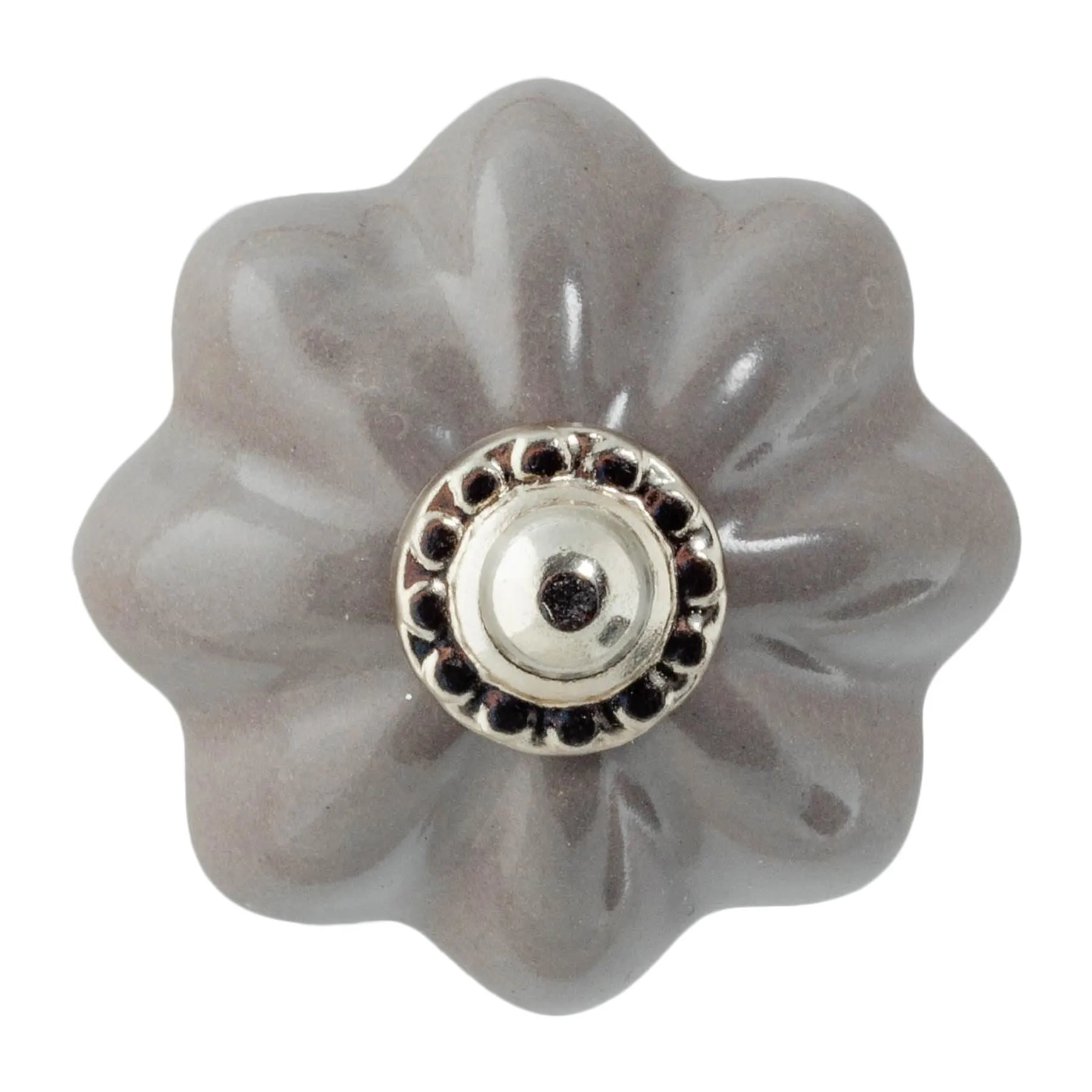 Floral Ceramic Cabinet Knob - By Nicola Spring
