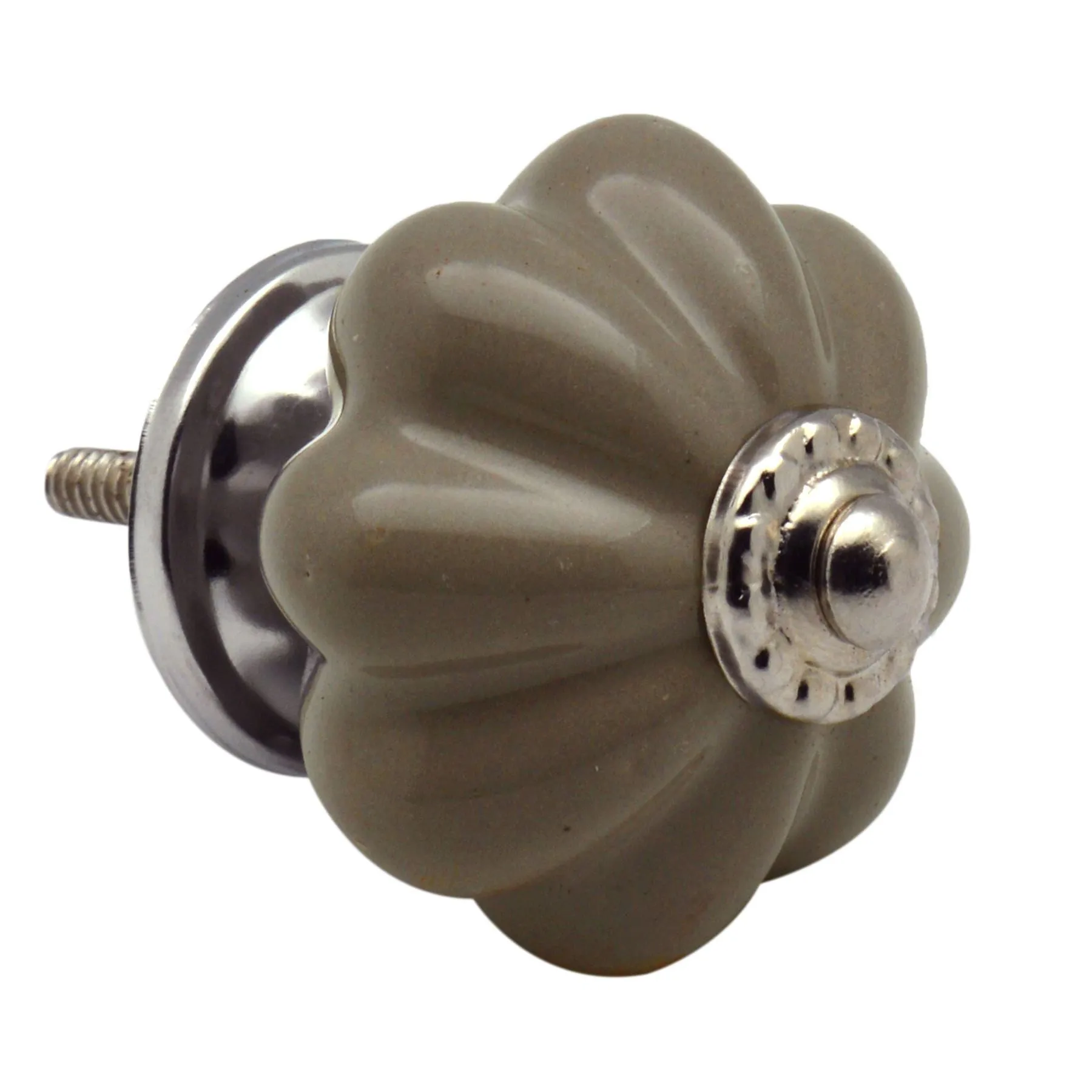 Floral Ceramic Cabinet Knob - By Nicola Spring