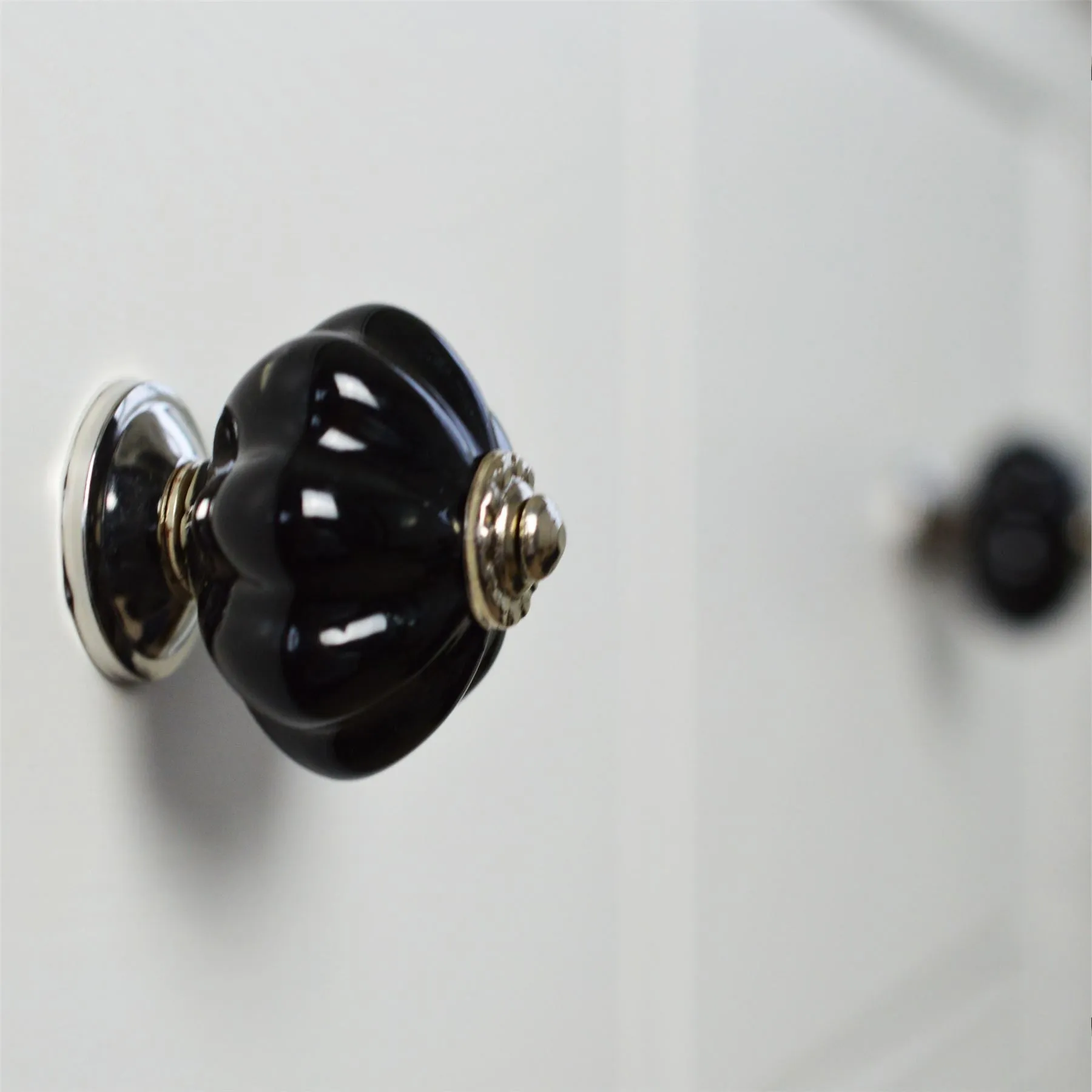 Floral Ceramic Cabinet Knob - By Nicola Spring