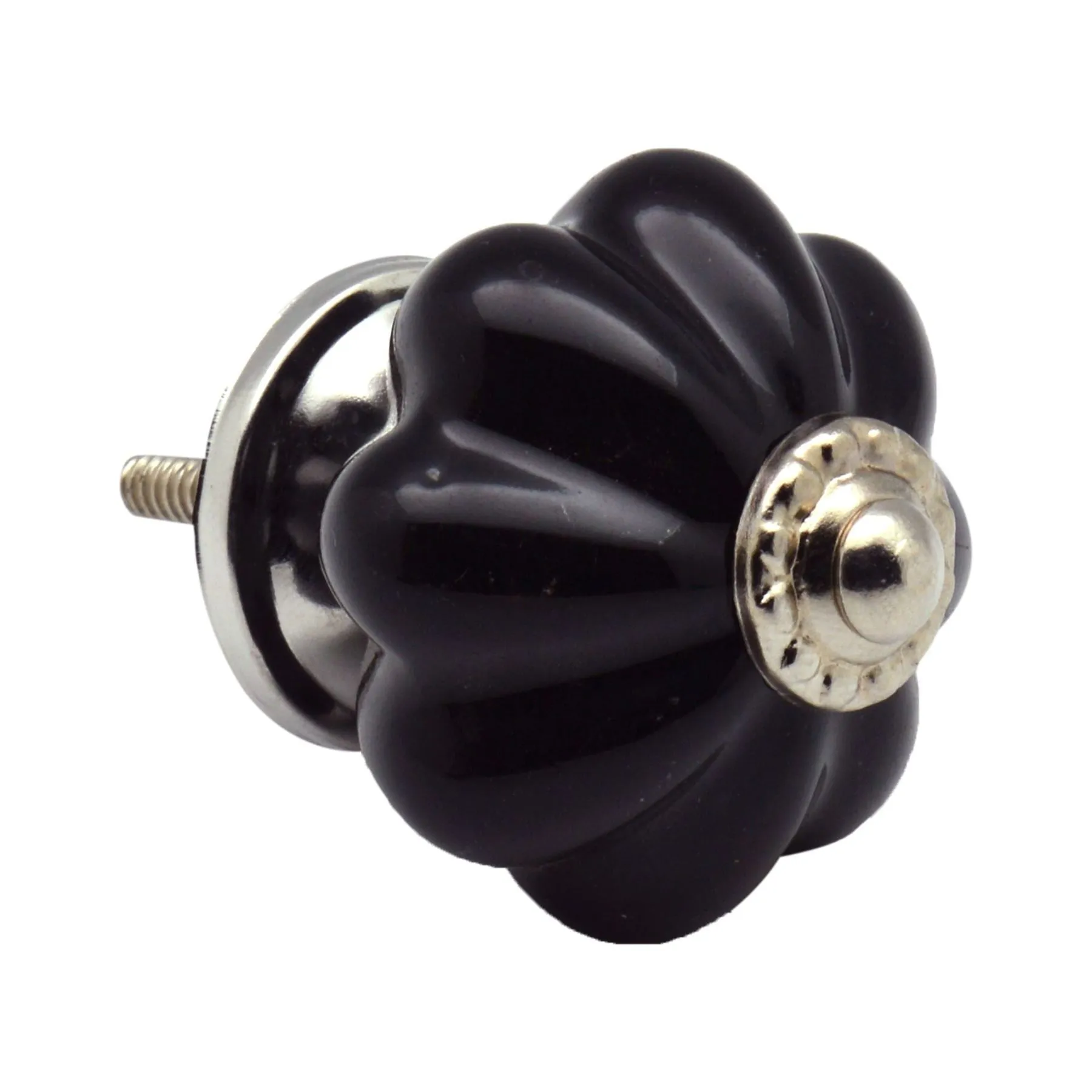 Floral Ceramic Cabinet Knob - By Nicola Spring