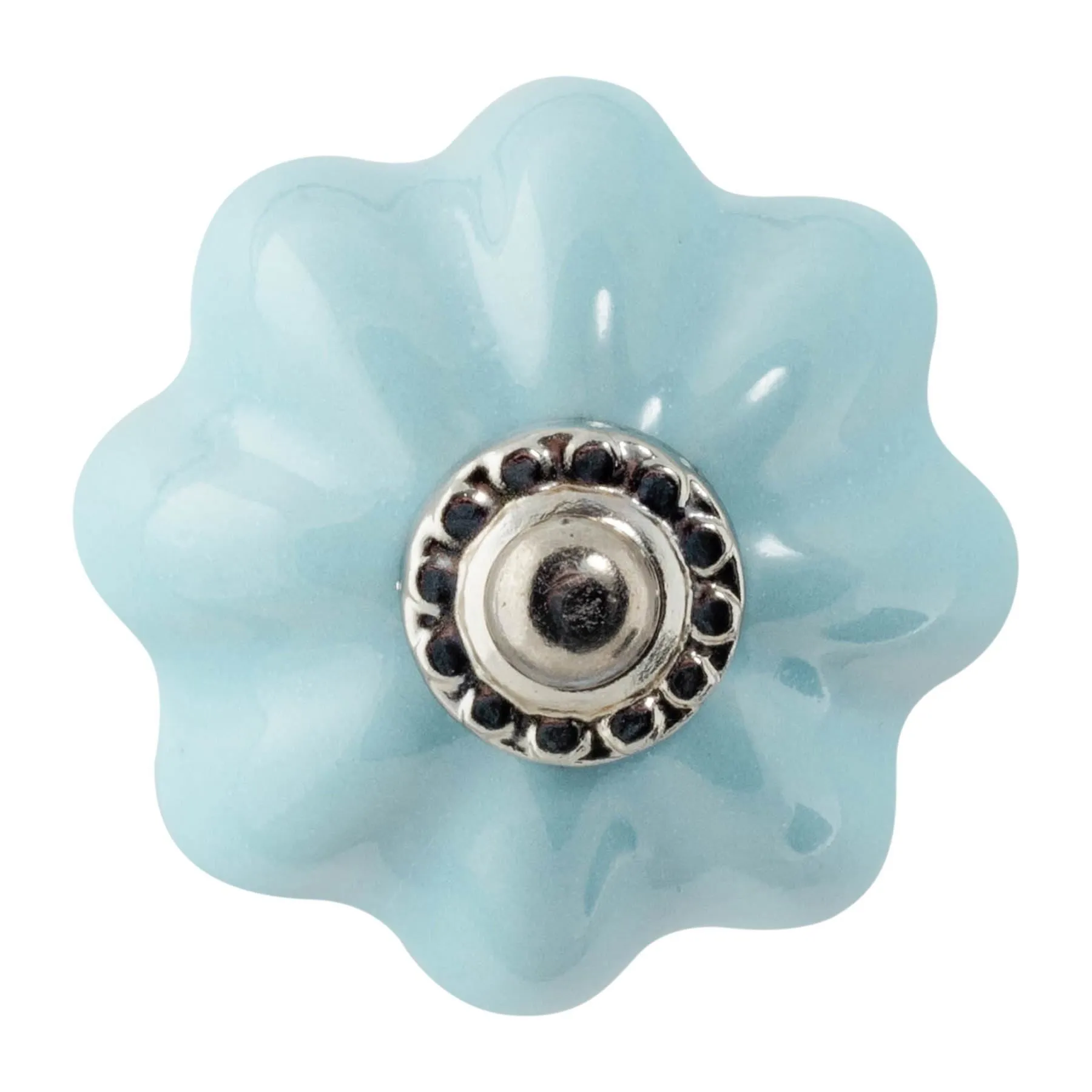 Floral Ceramic Cabinet Knob - By Nicola Spring