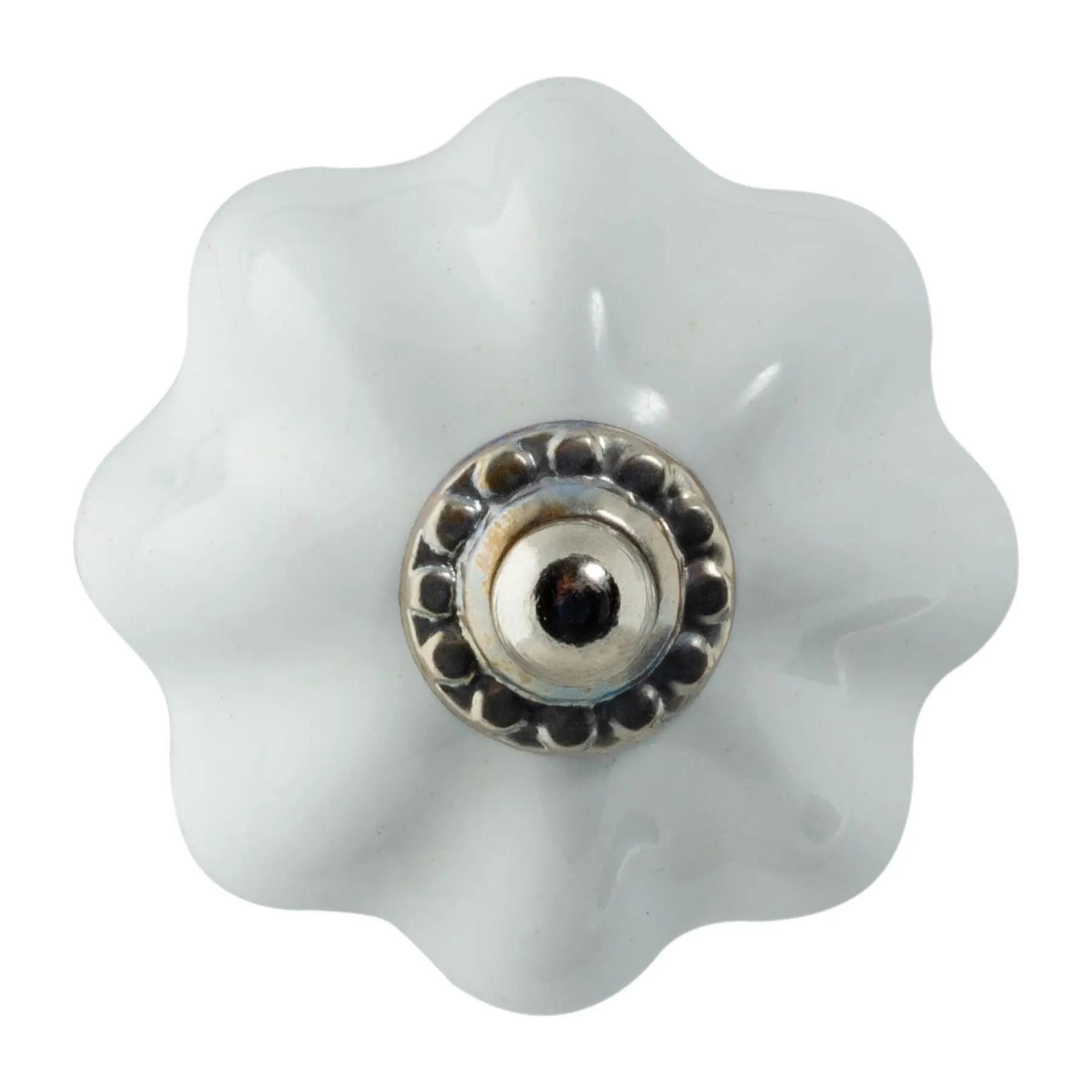 Floral Ceramic Cabinet Knob - By Nicola Spring