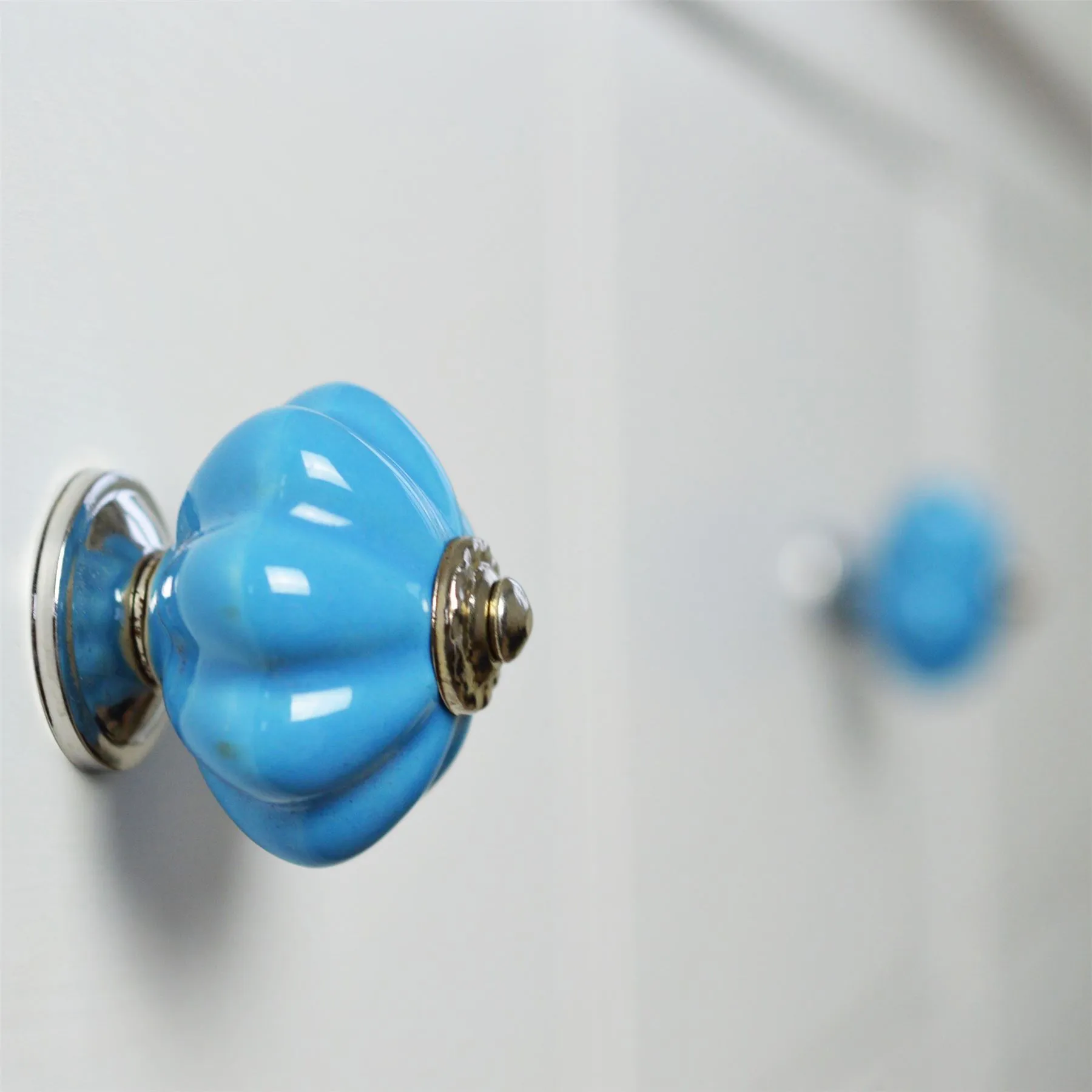 Floral Ceramic Cabinet Knob - By Nicola Spring