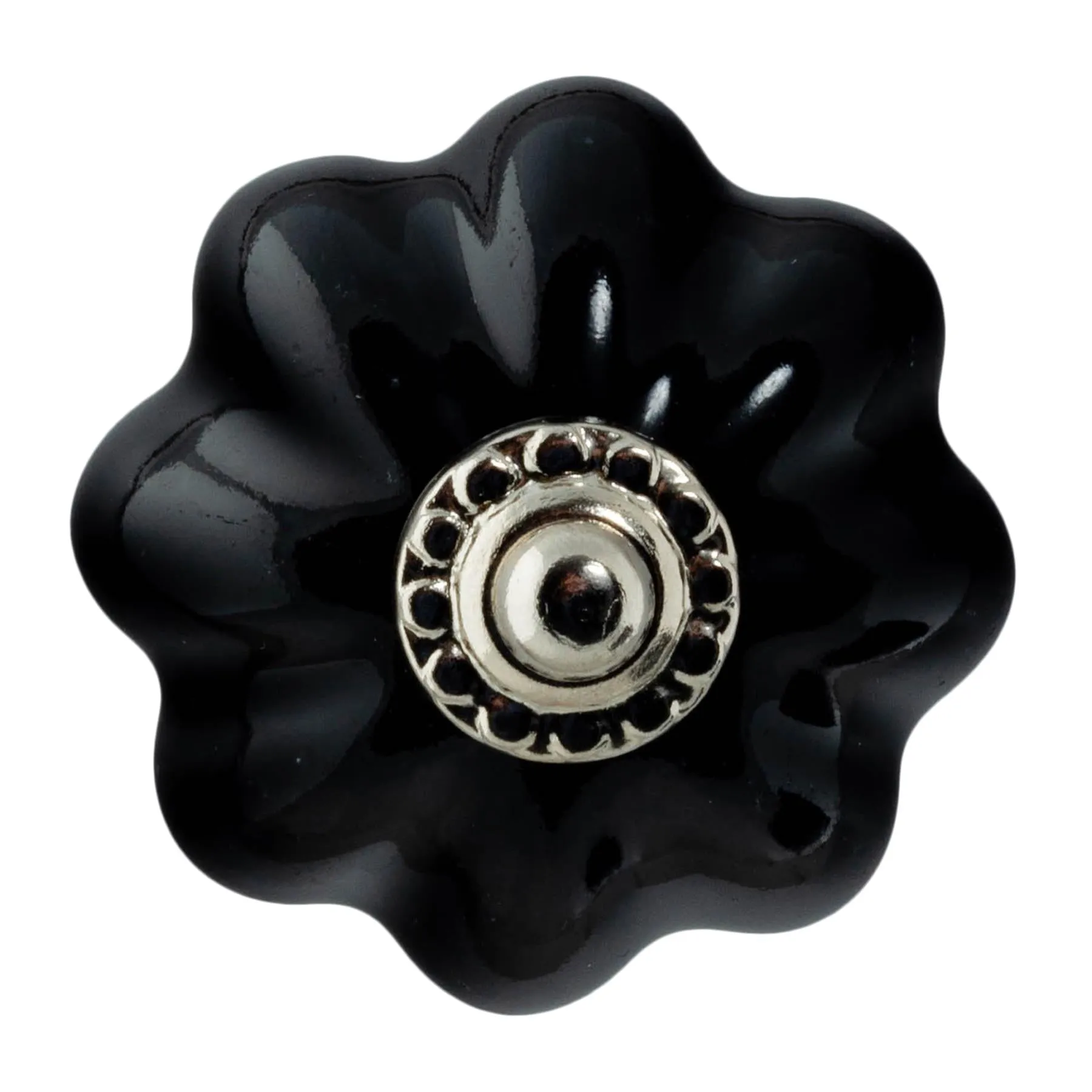 Floral Ceramic Cabinet Knob - By Nicola Spring