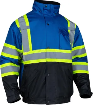 FONIRRA High Visibility Reflective Jackets for Men Hi Vis Waterproof Class 3 Safety Jackets Work Construction Bomber Coats