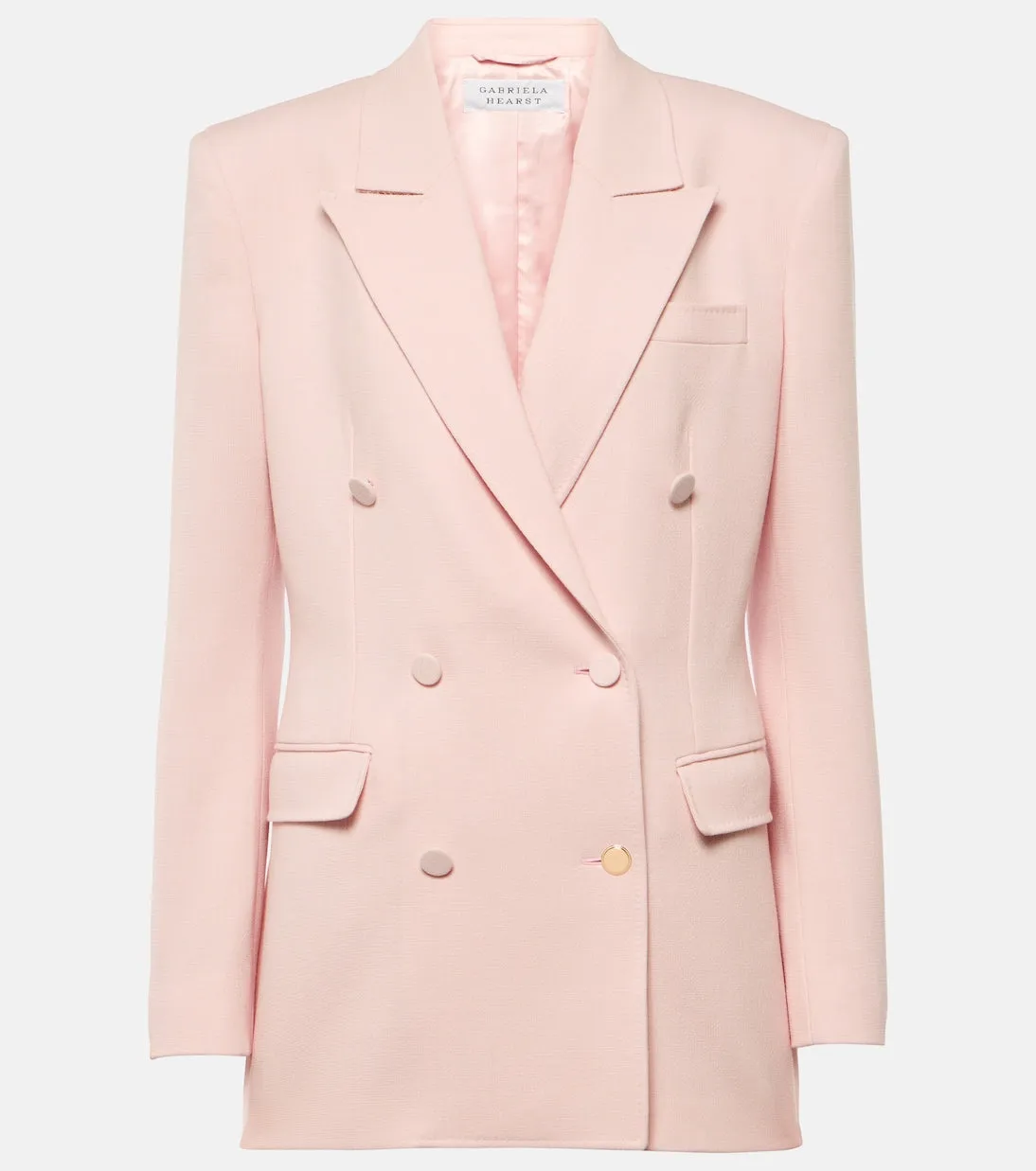 Gabriela Hearst cashmere jacket, pink