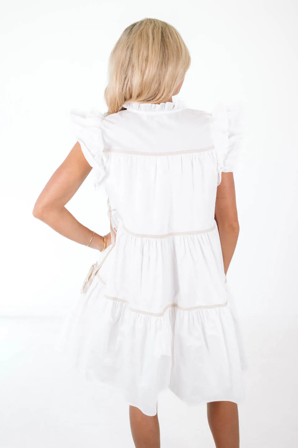 Golden Hour Dress - White