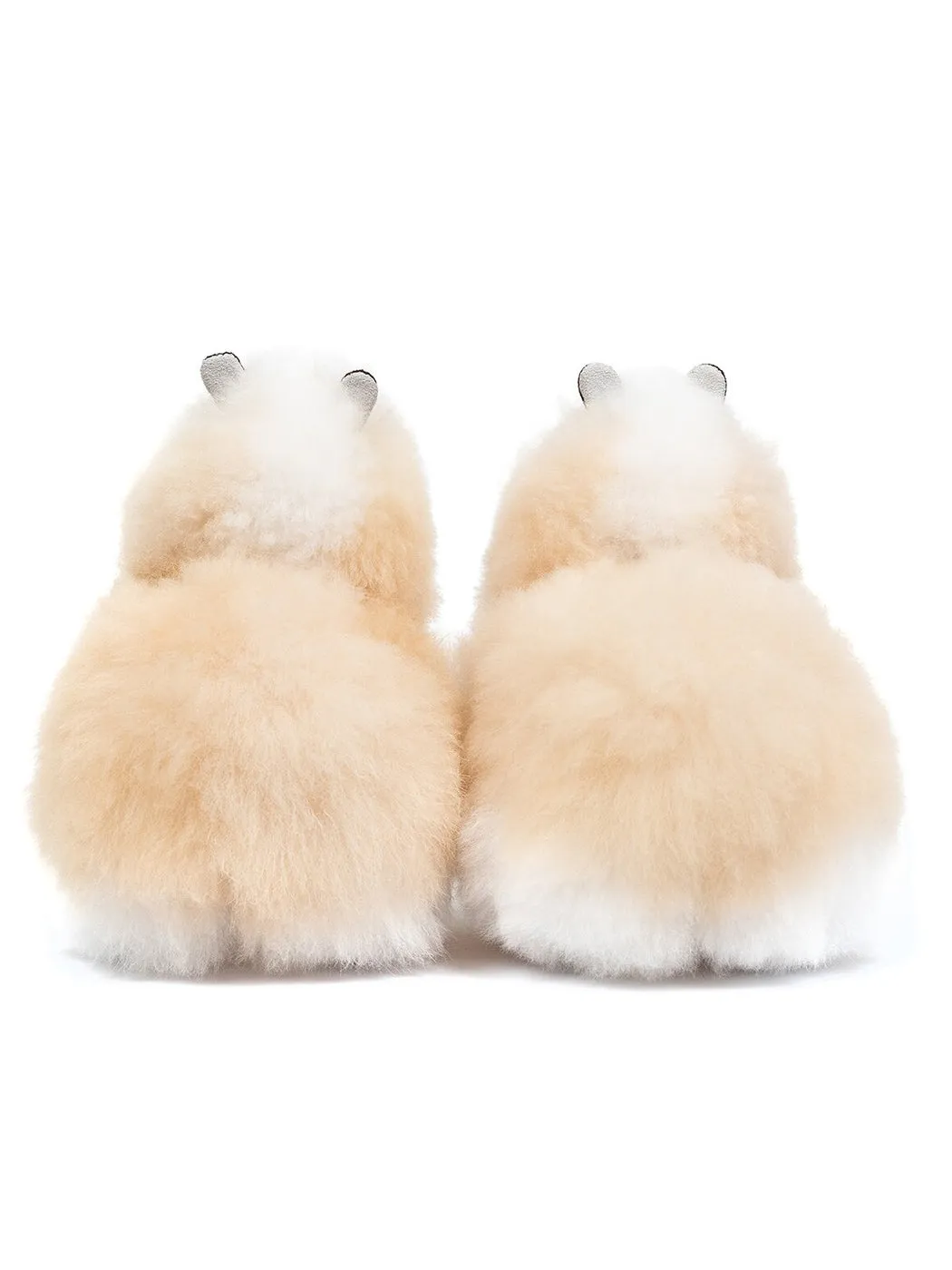 Inkari Alpaca soft toy-NATURALS-Vanilla SWIRL-Medium 32cm