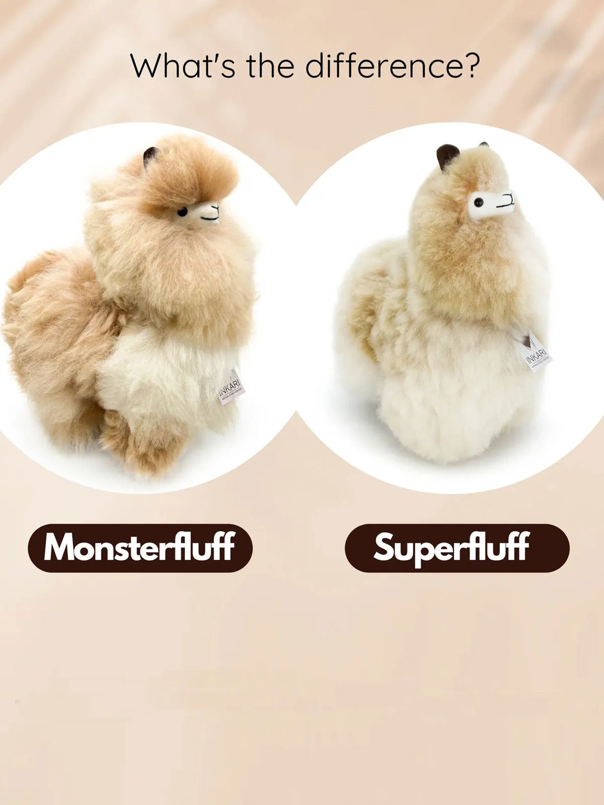 Inkari Alpaca soft toy-SAHARA-Large 50cm