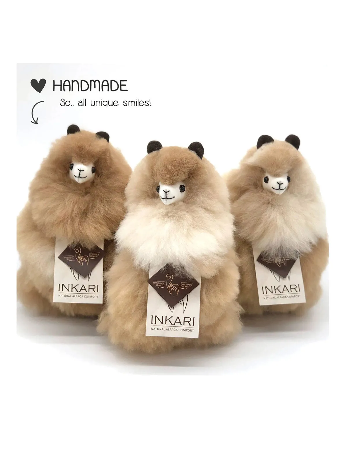 Inkari Alpaca soft toy-SANDSTONE-Small 23cm
