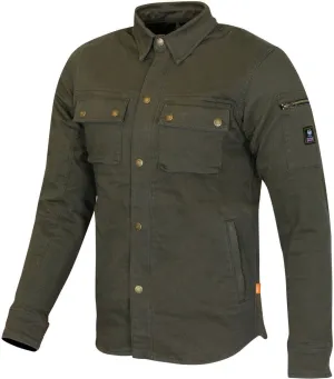 Merlin Brody D3O single layer motorcycle shirt, dark green
