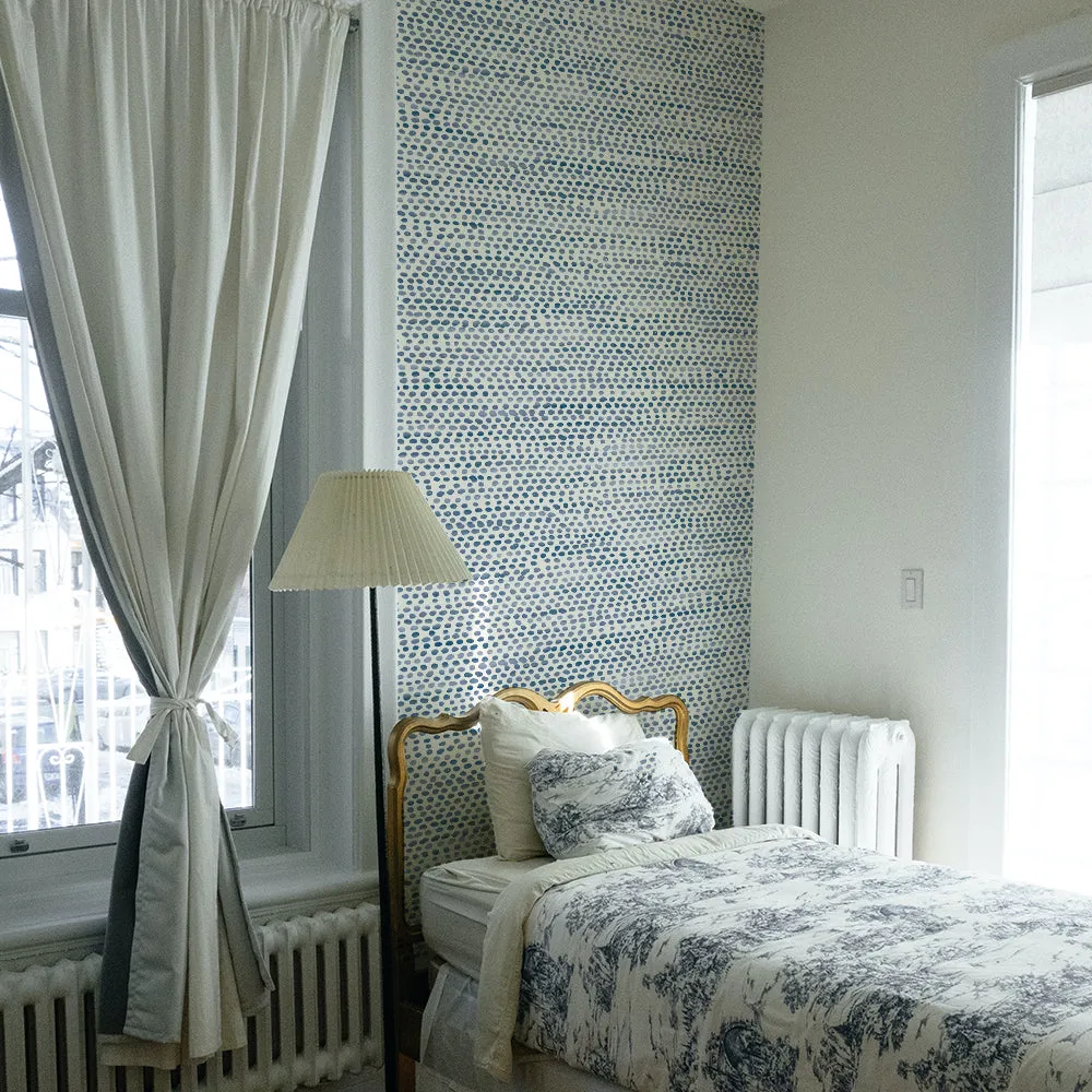 Moire Dots Peel and Stick Wallpaper