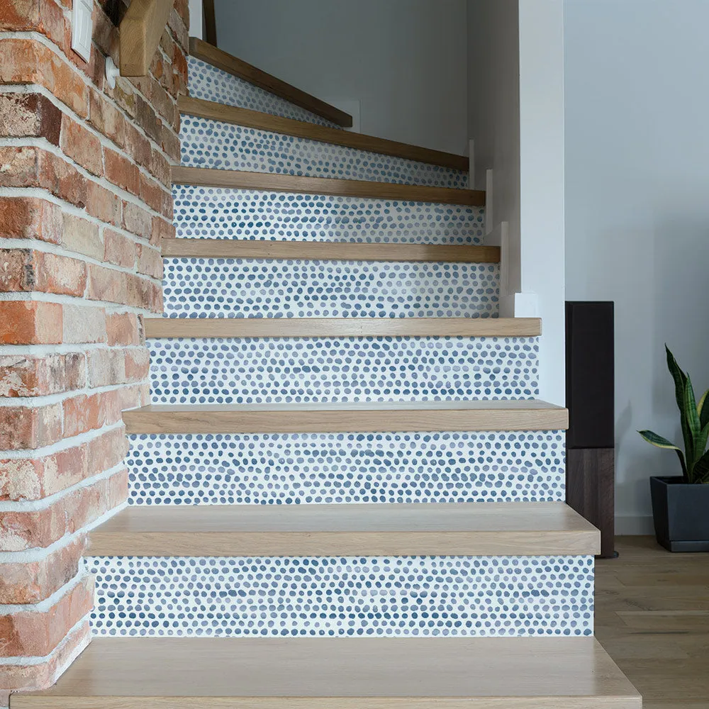 Moire Dots Peel and Stick Wallpaper