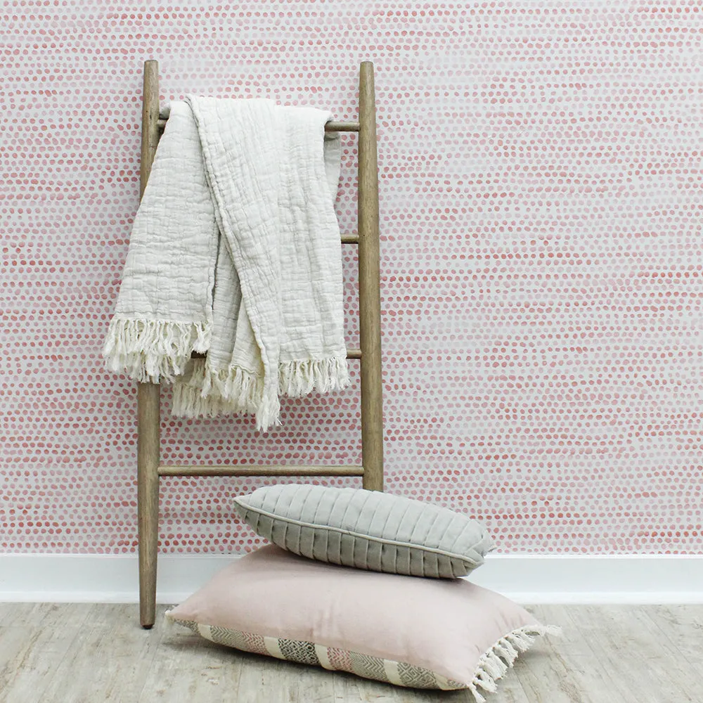 Moire Dots Peel and Stick Wallpaper
