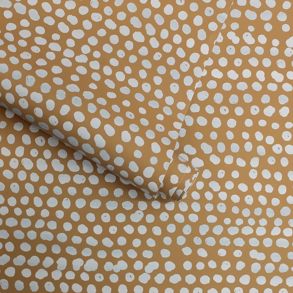 Moire Dots Peel and Stick Wallpaper