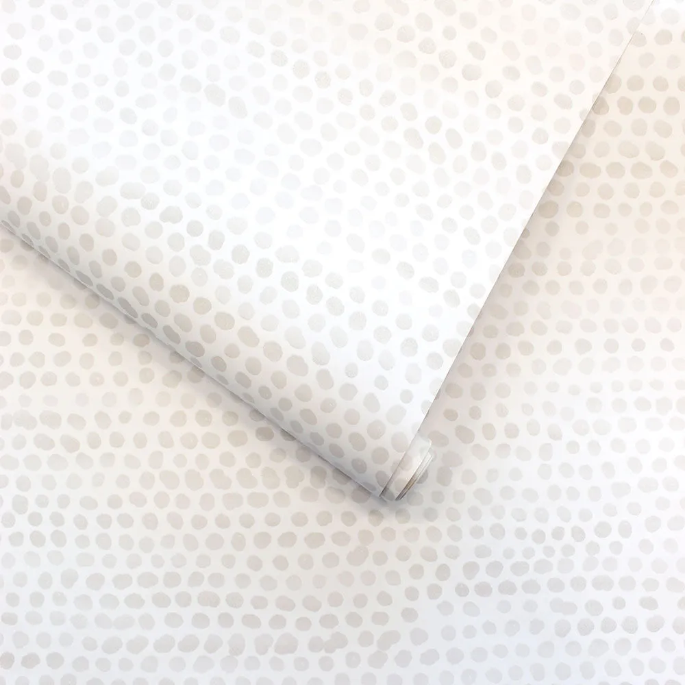 Moire Dots Peel and Stick Wallpaper
