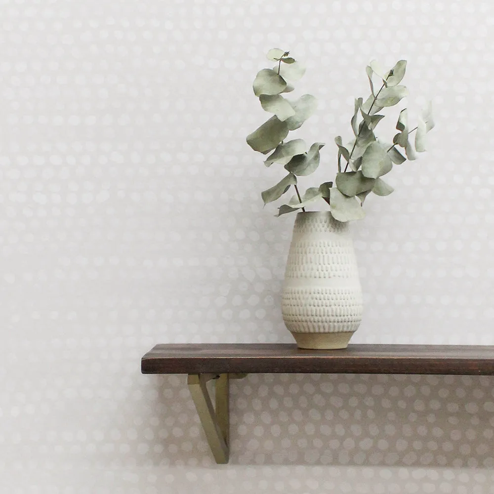 Moire Dots Peel and Stick Wallpaper