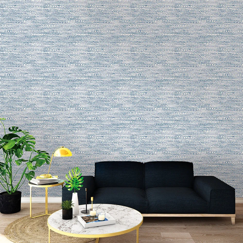 Moire Dots Peel and Stick Wallpaper