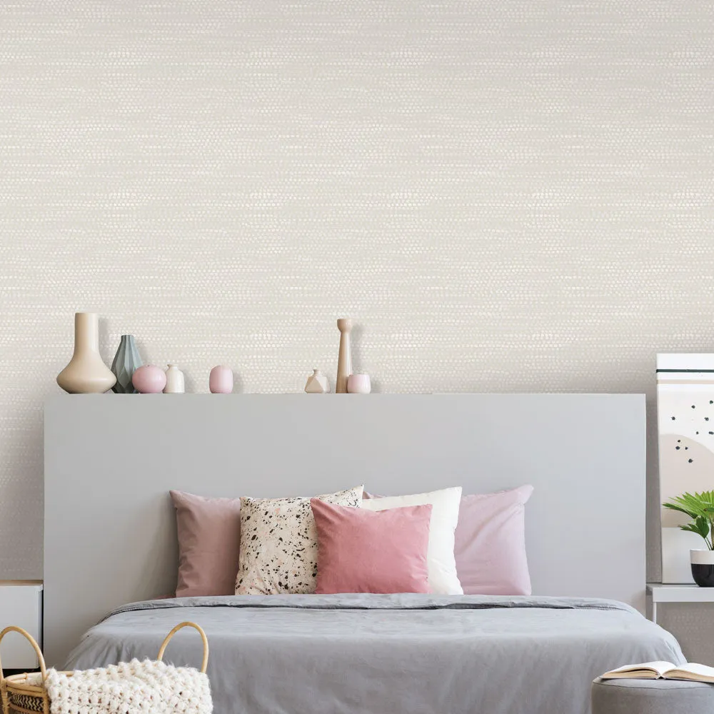 Moire Dots Peel and Stick Wallpaper