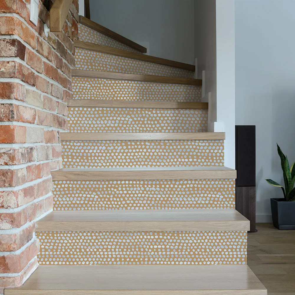 Moire Dots Peel and Stick Wallpaper